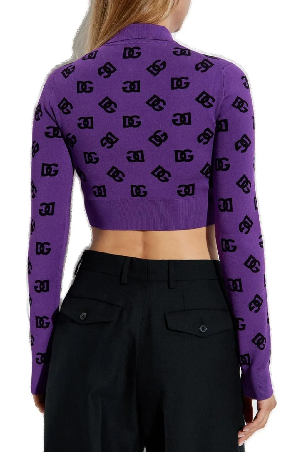 Logo Jacquard Polo Shirt