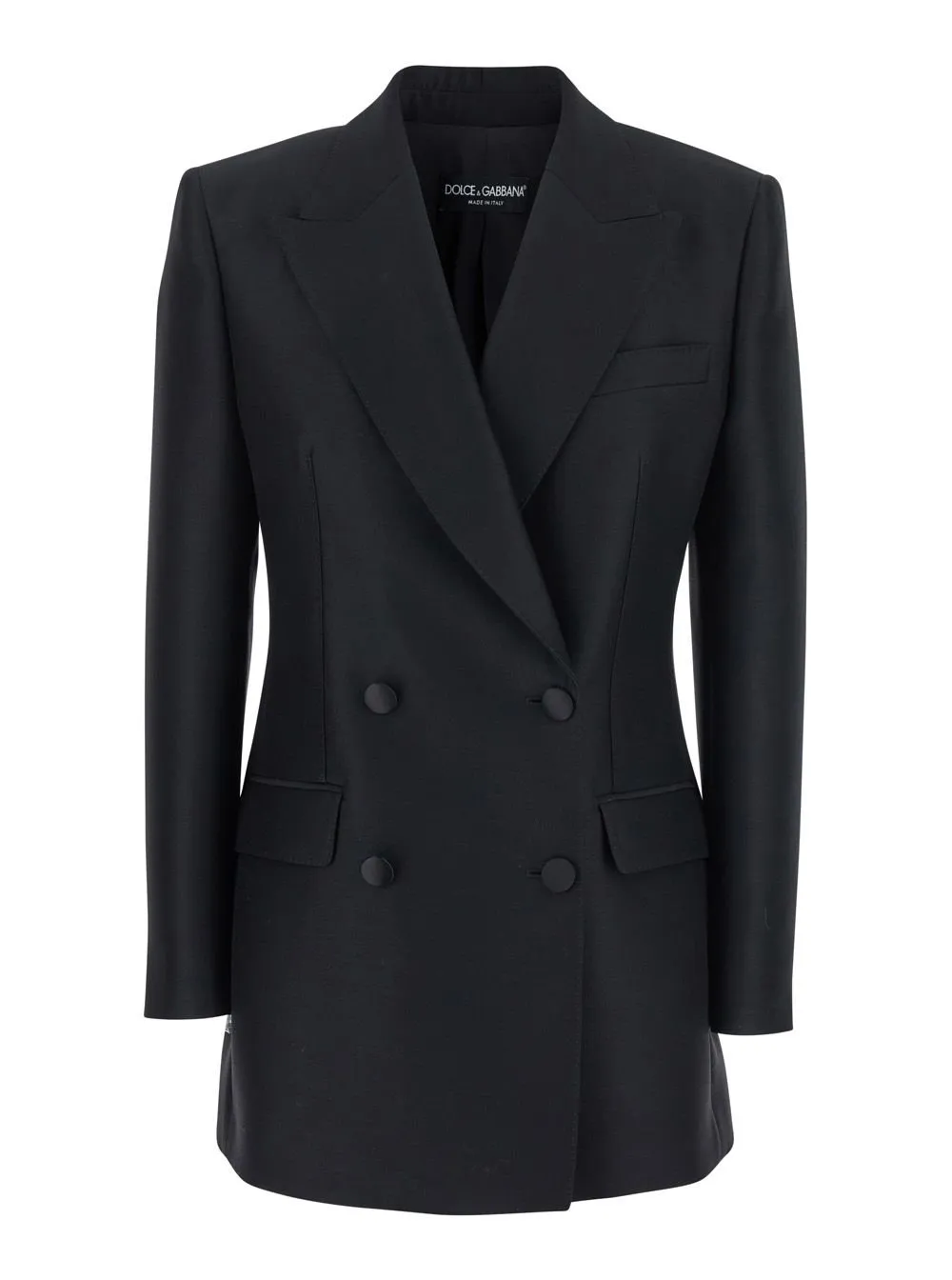 Double Breasted Long Sleeved Blazer