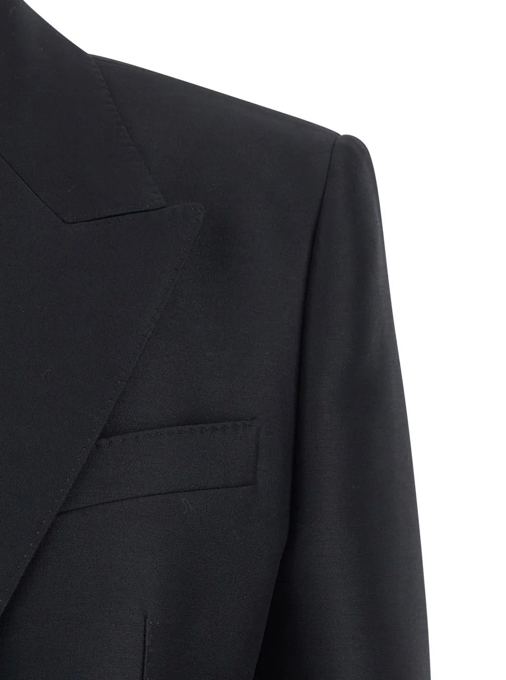 Double Breasted Long Sleeved Blazer