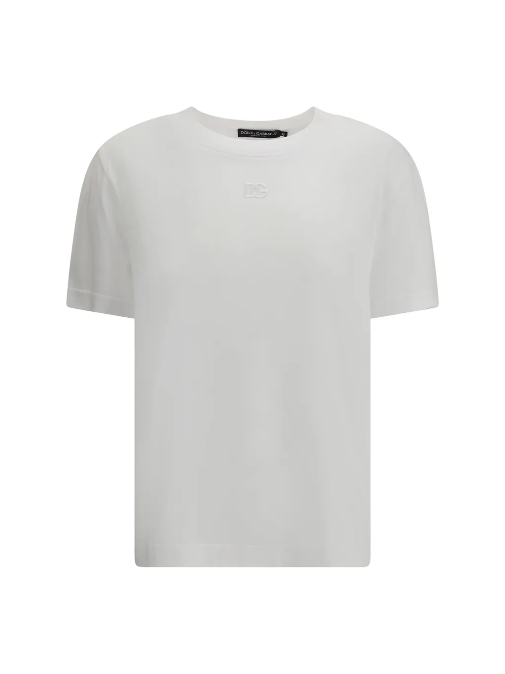 Dg Embroidered Crewneck T-Shirt