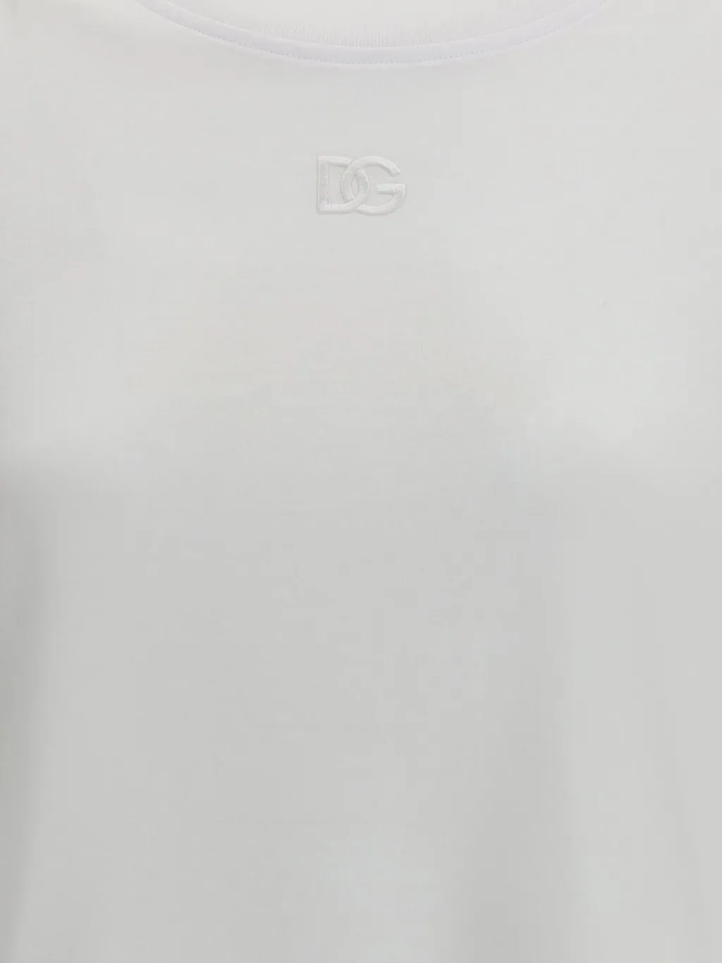 Dg Embroidered Crewneck T-Shirt