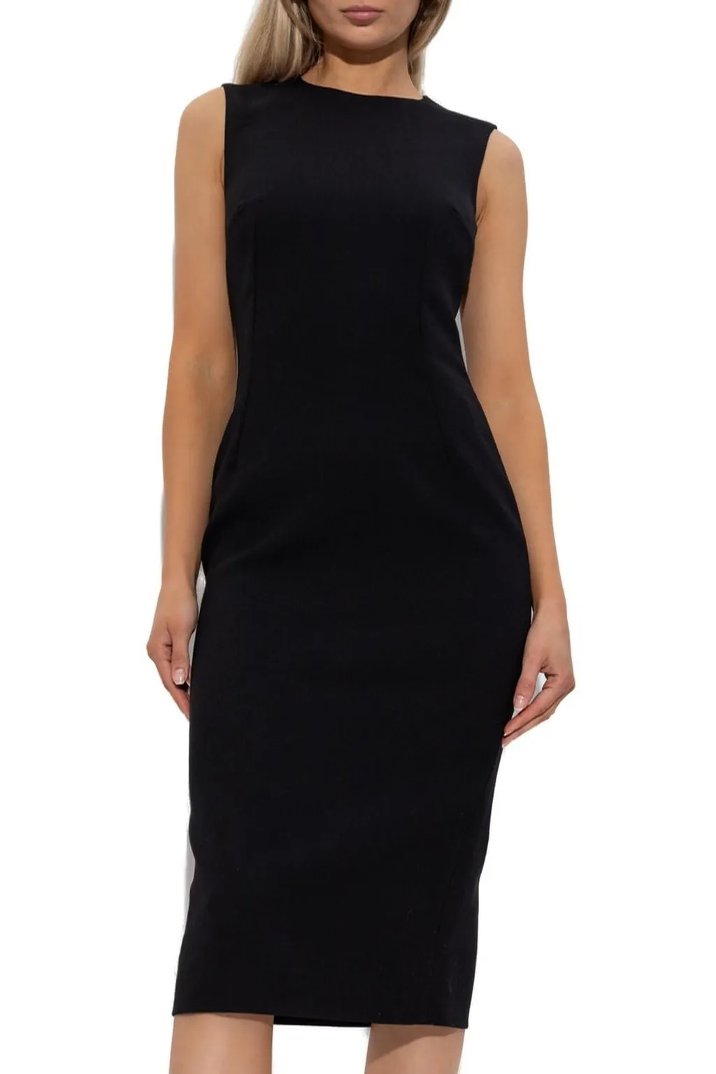 Sleeveless Sheath Midi Dress