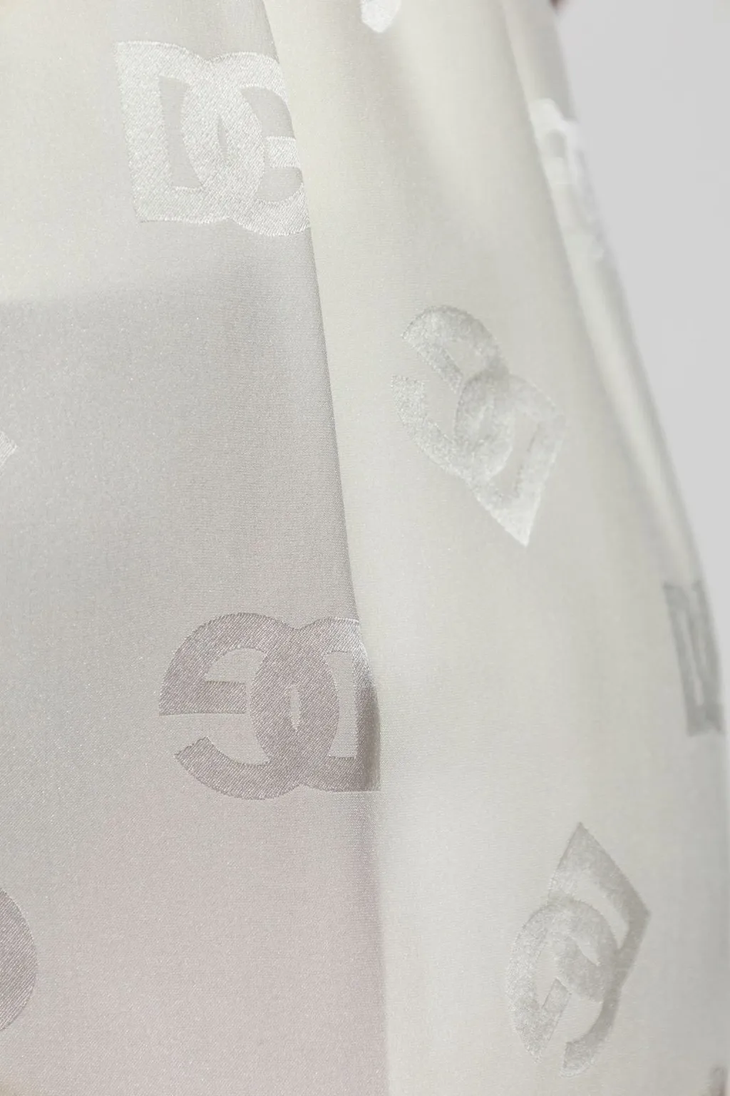 All-Over Dg Logo Jacquard Satin Shorts