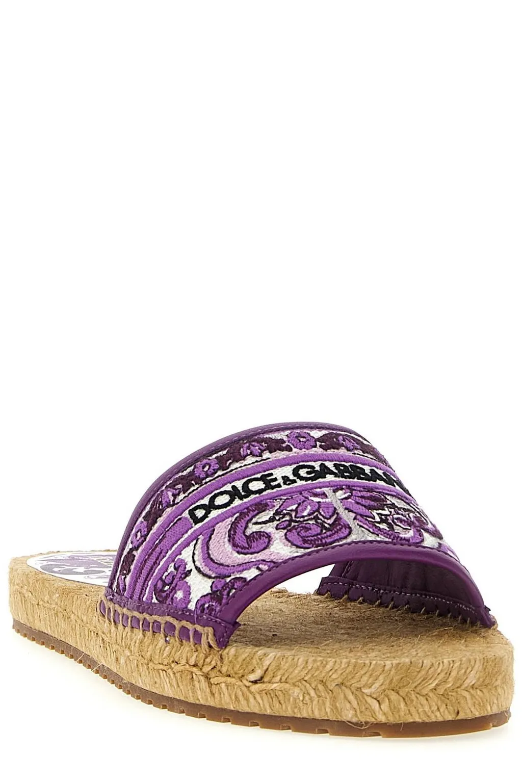 Logo Embroidered Espadrilles
