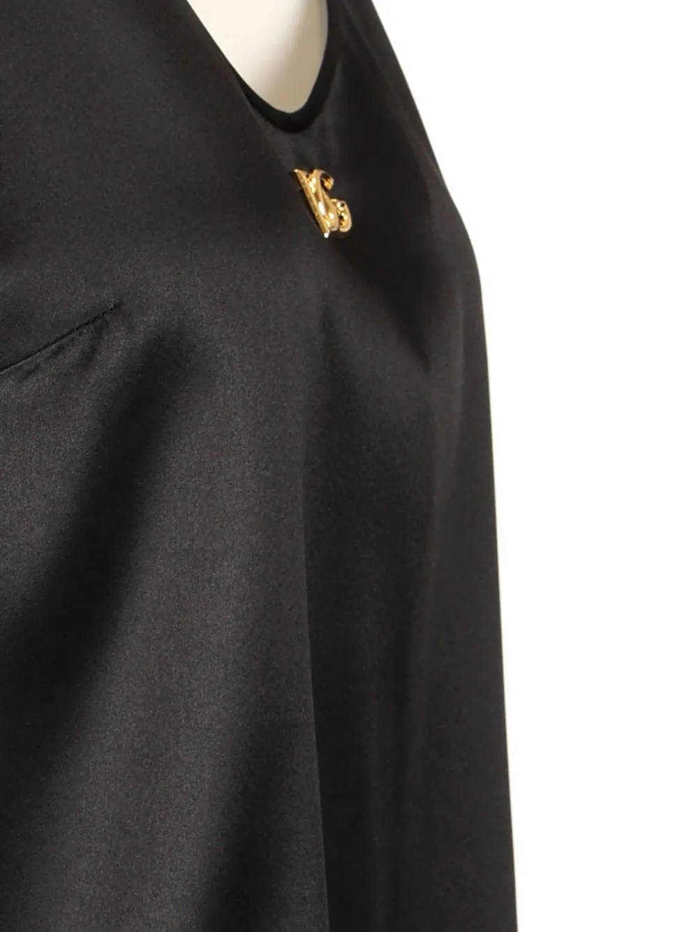 Logo Plaque Sleeveless Top