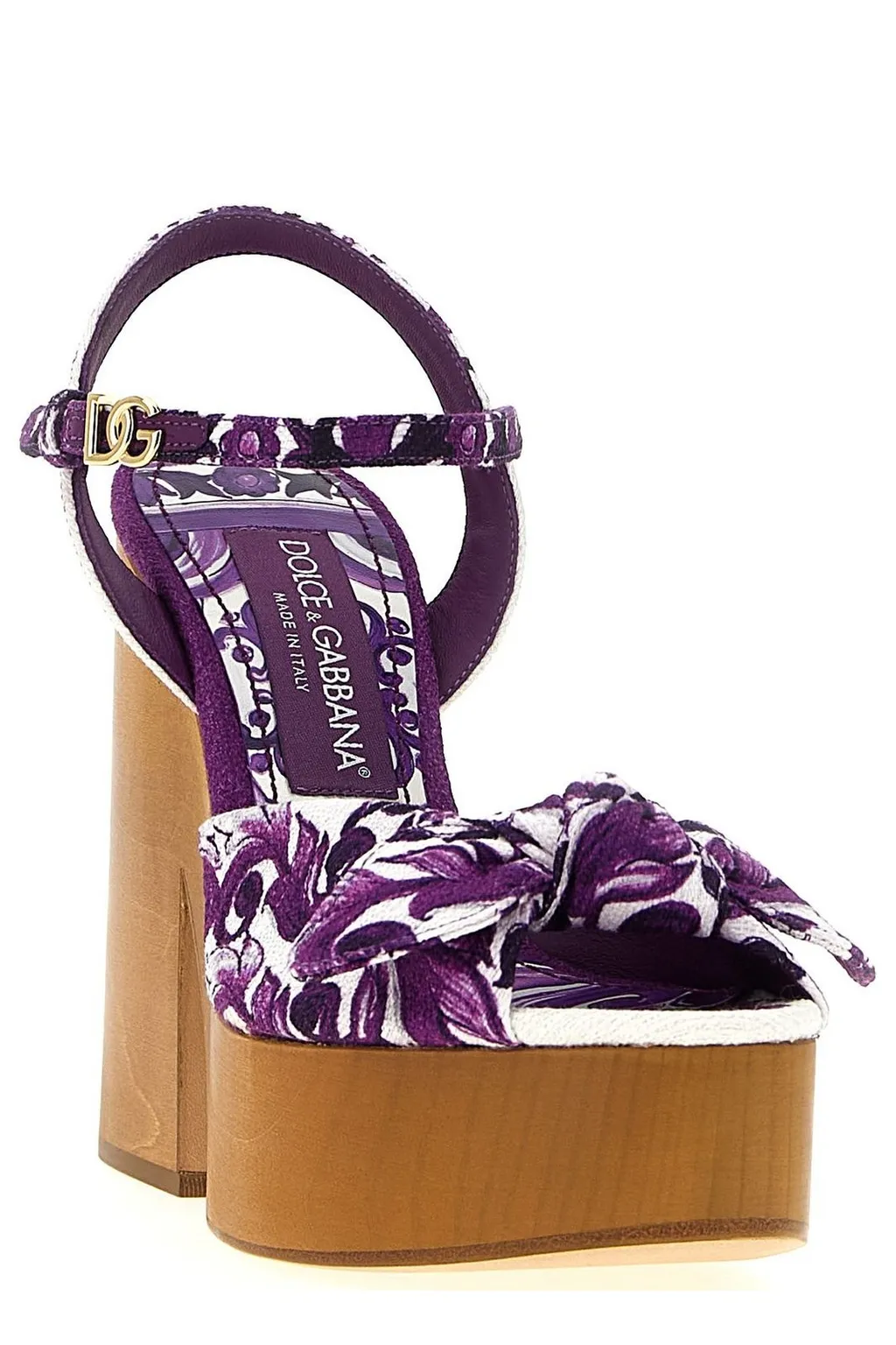 Majolica Printed Sandals
