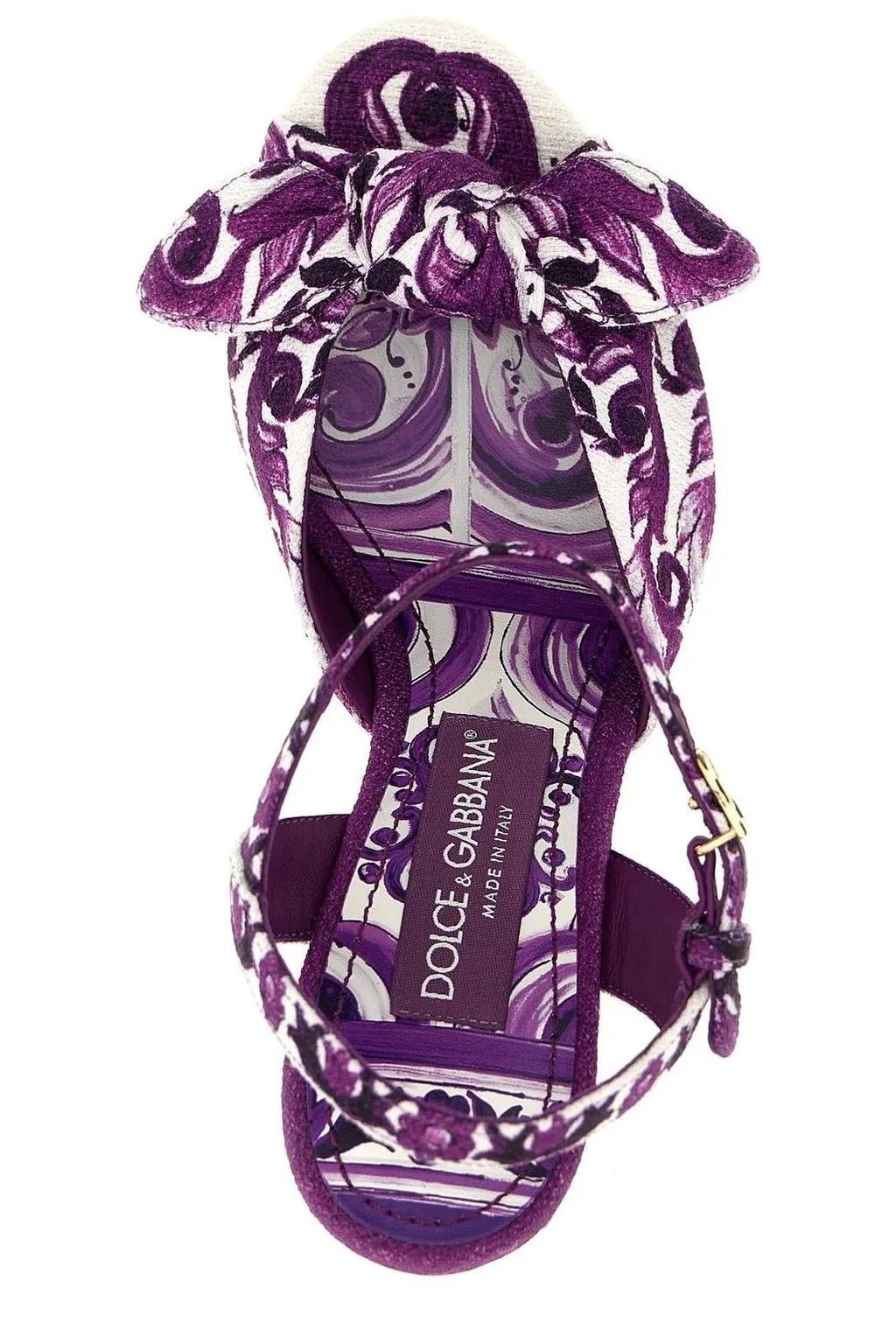 Majolica Printed Sandals