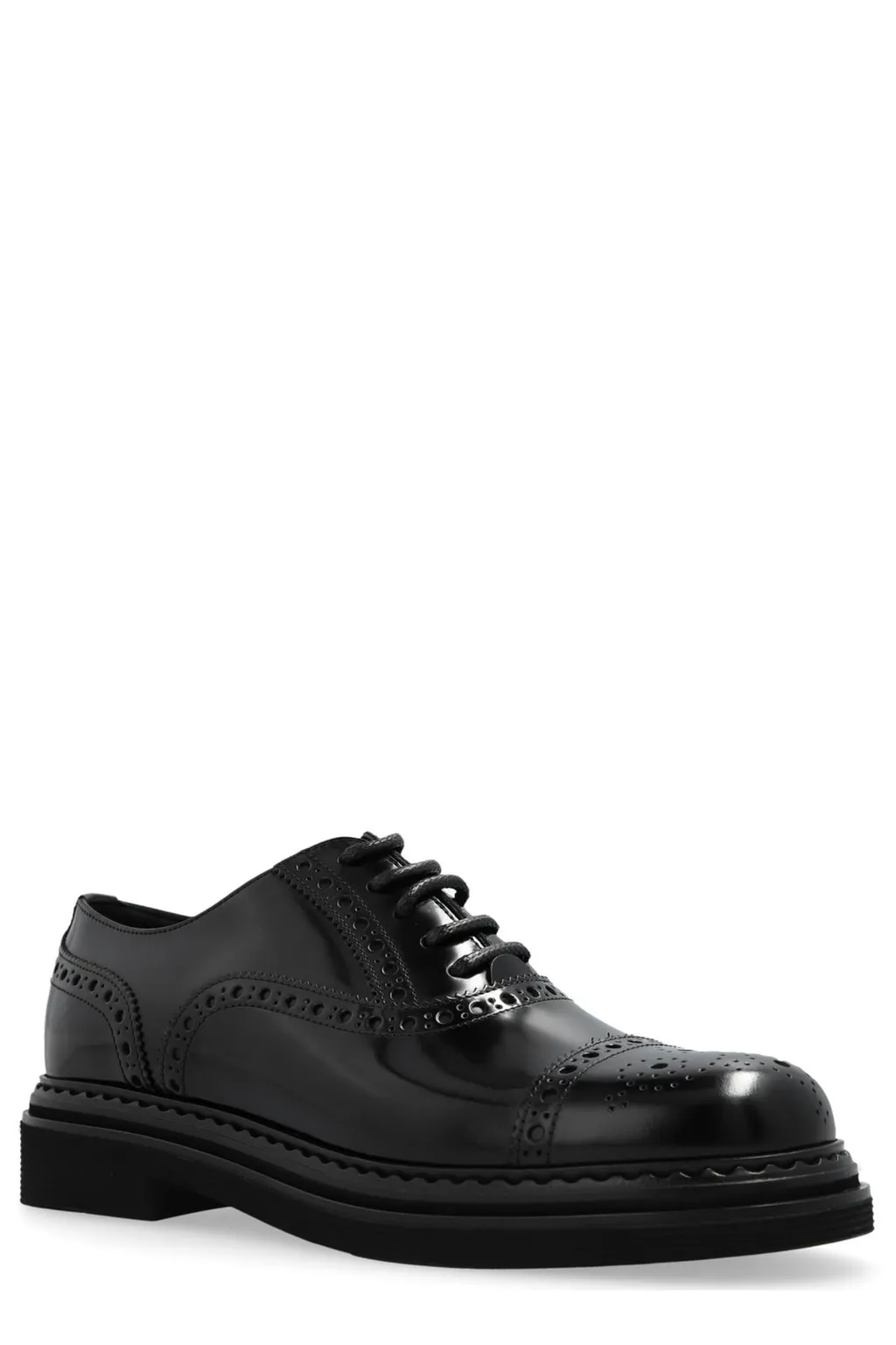 Lace-Up Platform Shoes