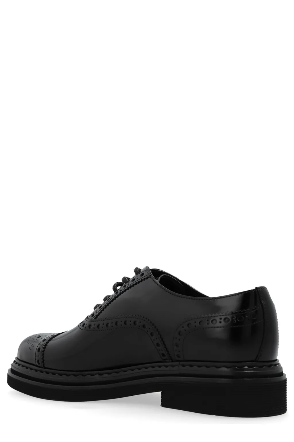 Lace-Up Platform Shoes