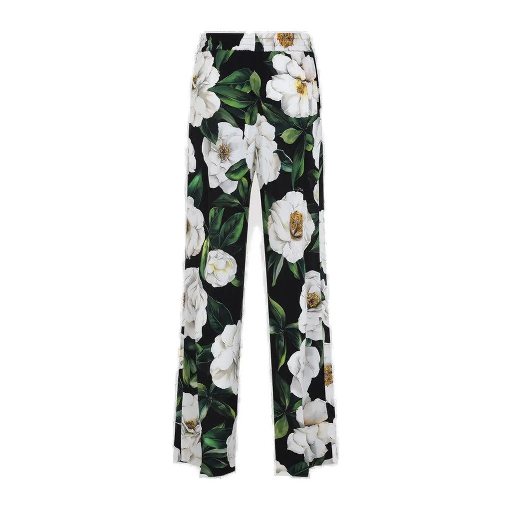 Floral Printed Drawstring Pants