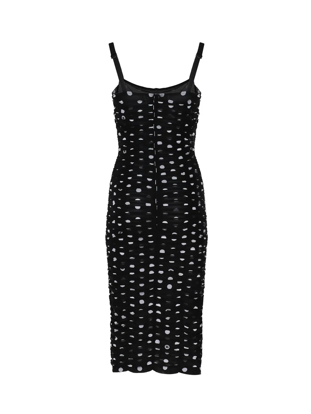 Square Neck Ruched Dress
