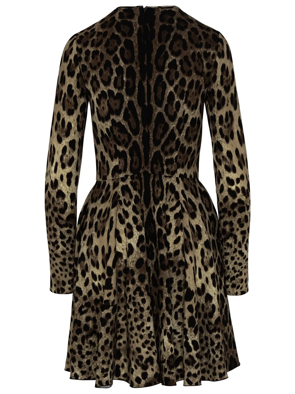 Leopard-Print Mini Dress
