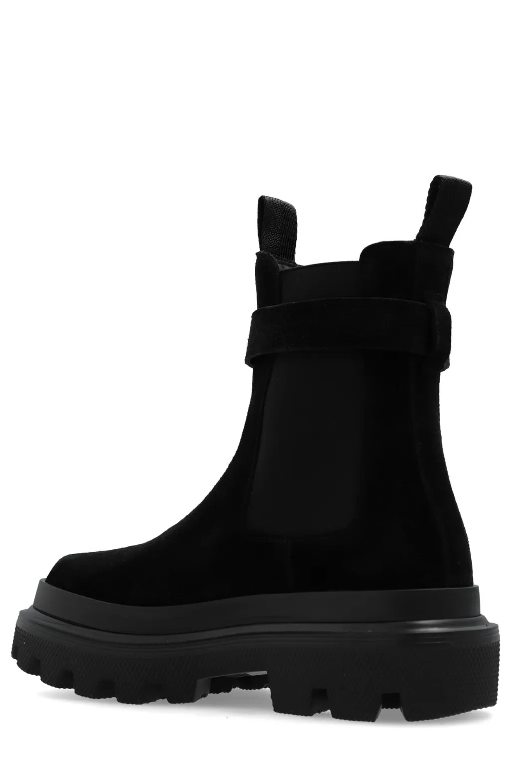 Dg Logo Plaque Ankle Boots