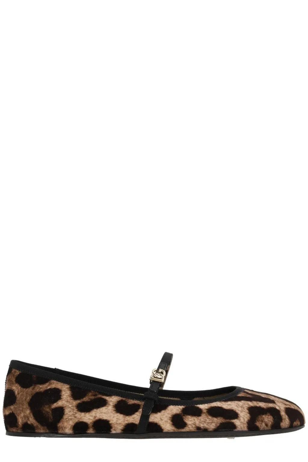 Leopard-Printed Ballerina Flats