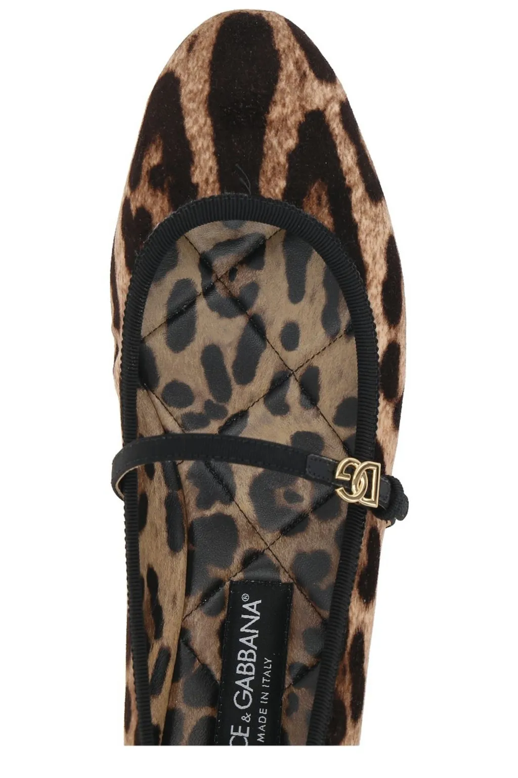Leopard-Printed Ballerina Flats