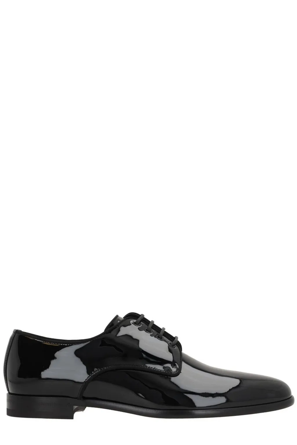 Round Toe Lace-Up Shoes