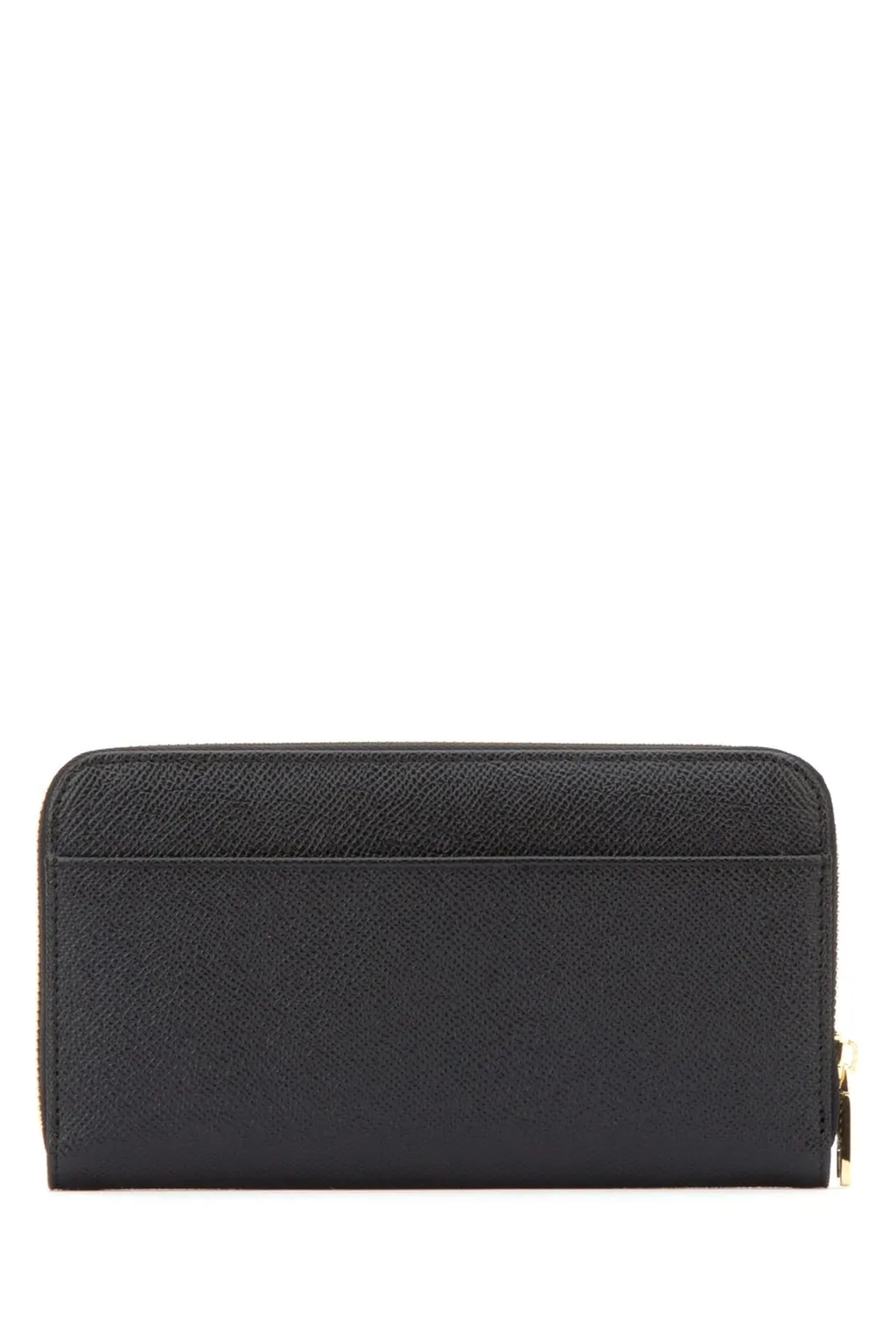 Logo Plaque Zip-Around Wallet