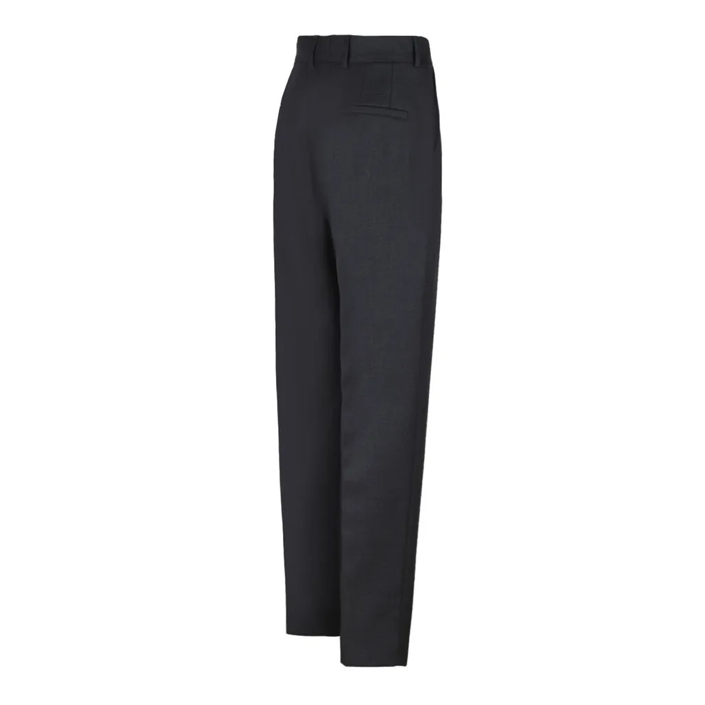 Pressed Crease Cropped Trousers