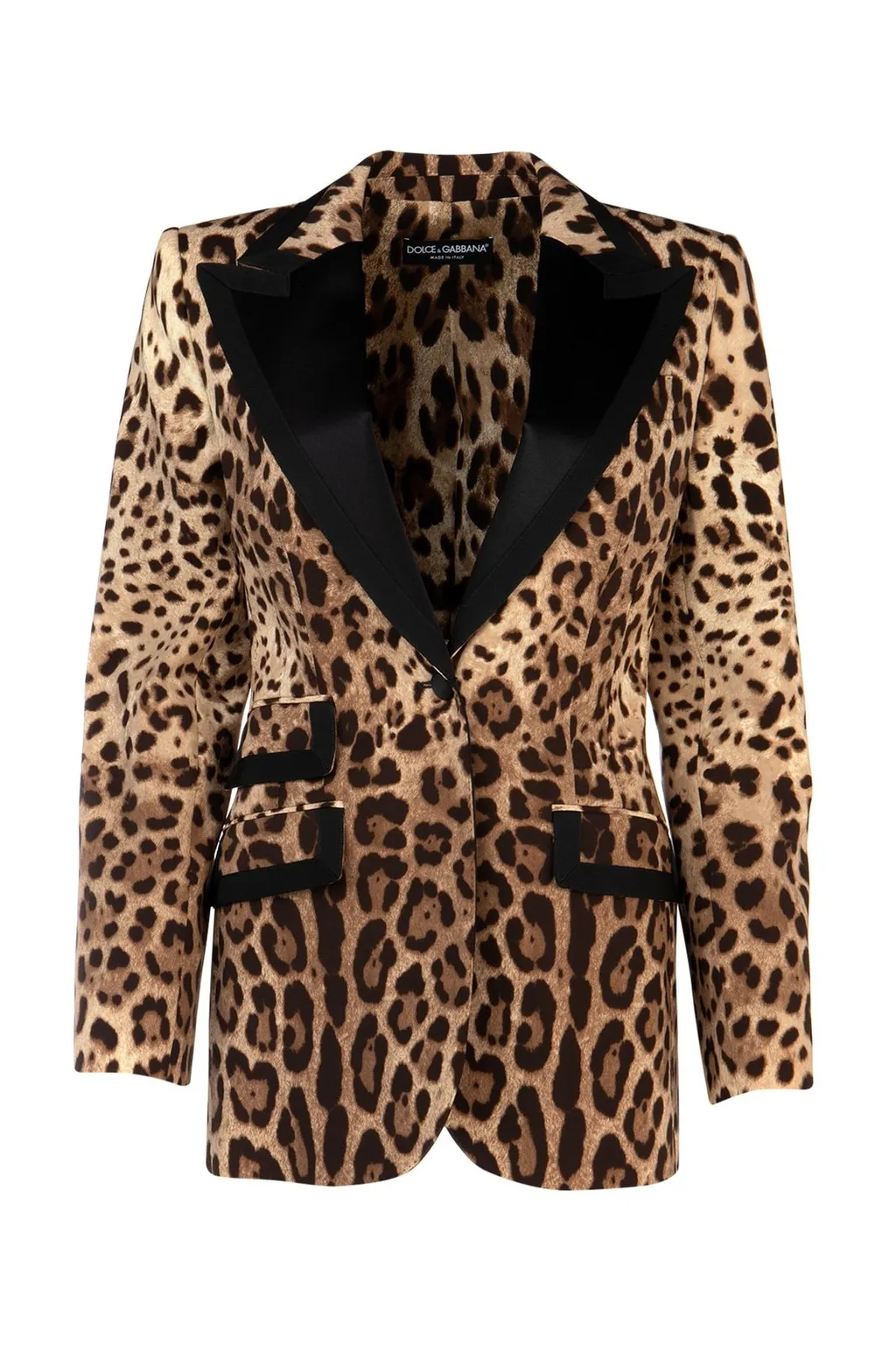 Leopard Print Blazer