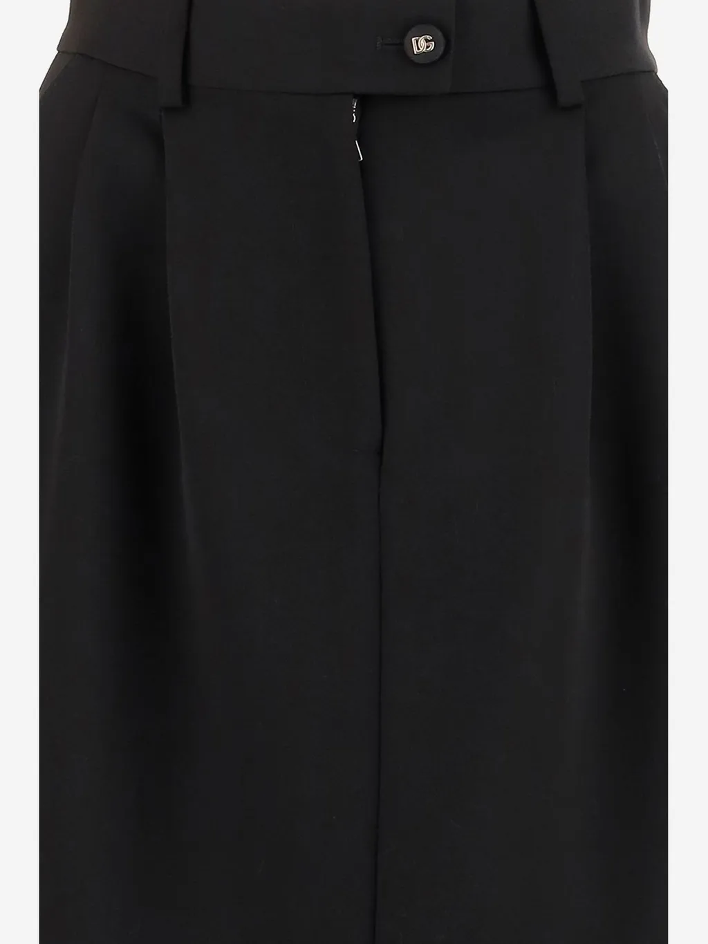Calf-Length Pencil Skirt
