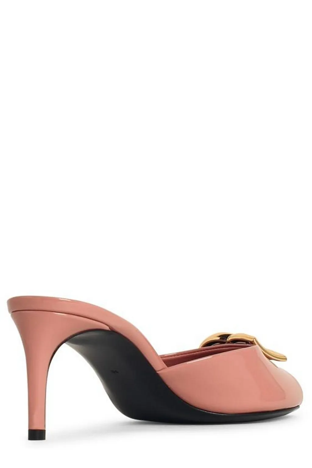 Logo Plaque Slip-On Sandals
