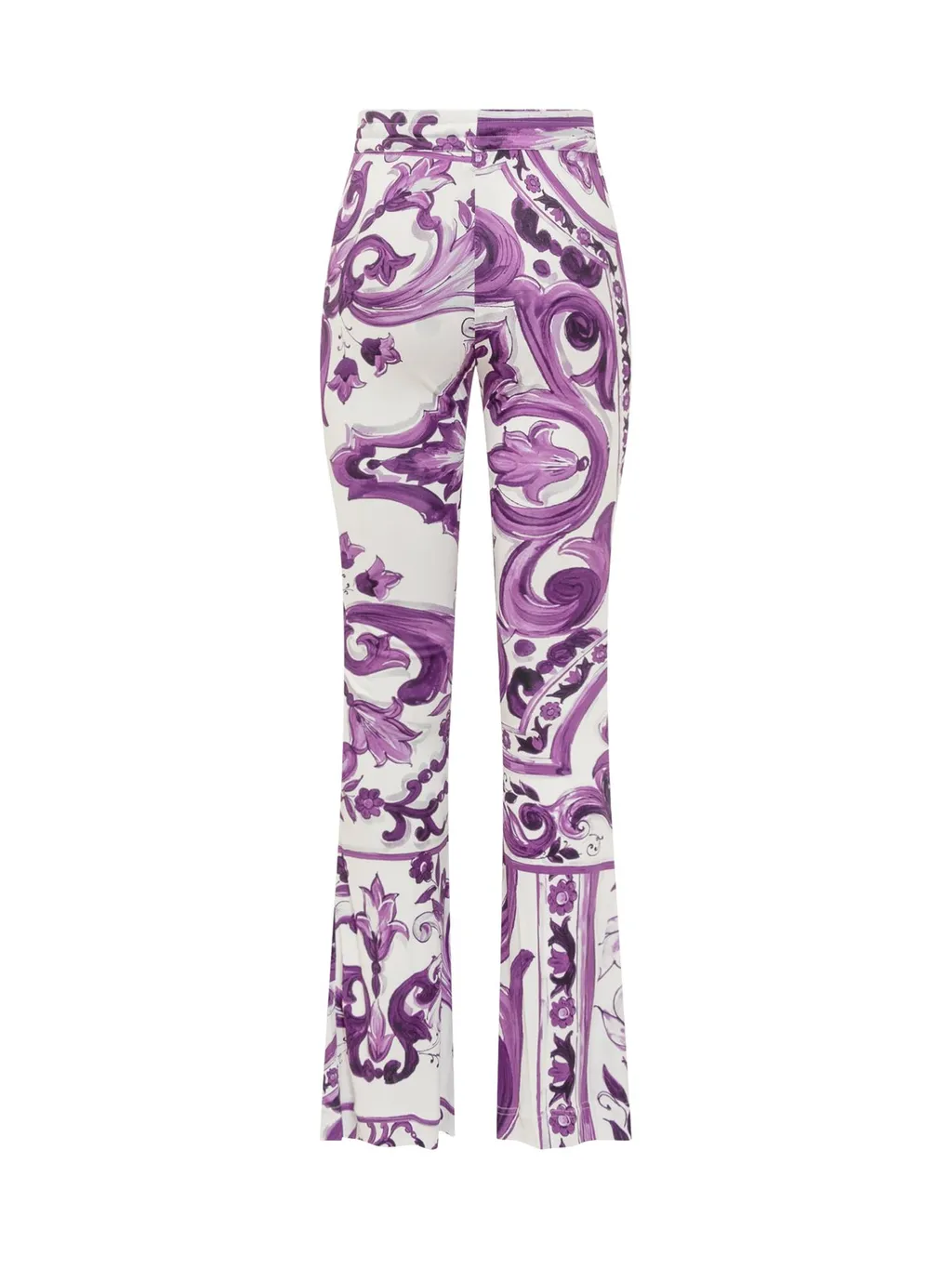 Majolica Printed Flared Trousers