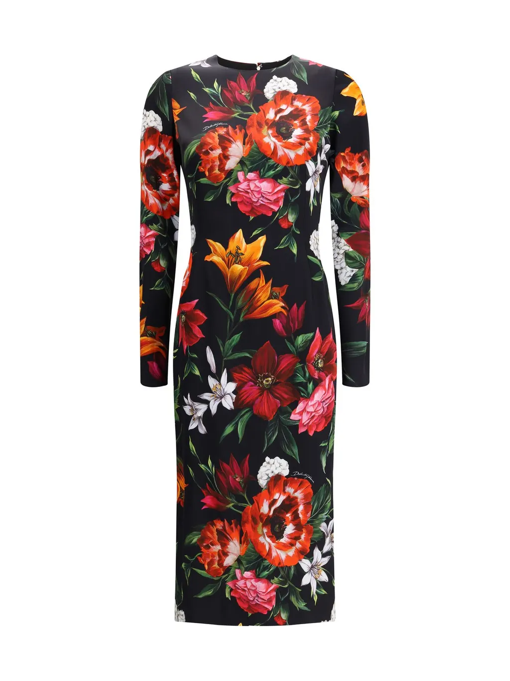 Floral Printed Midi Dress