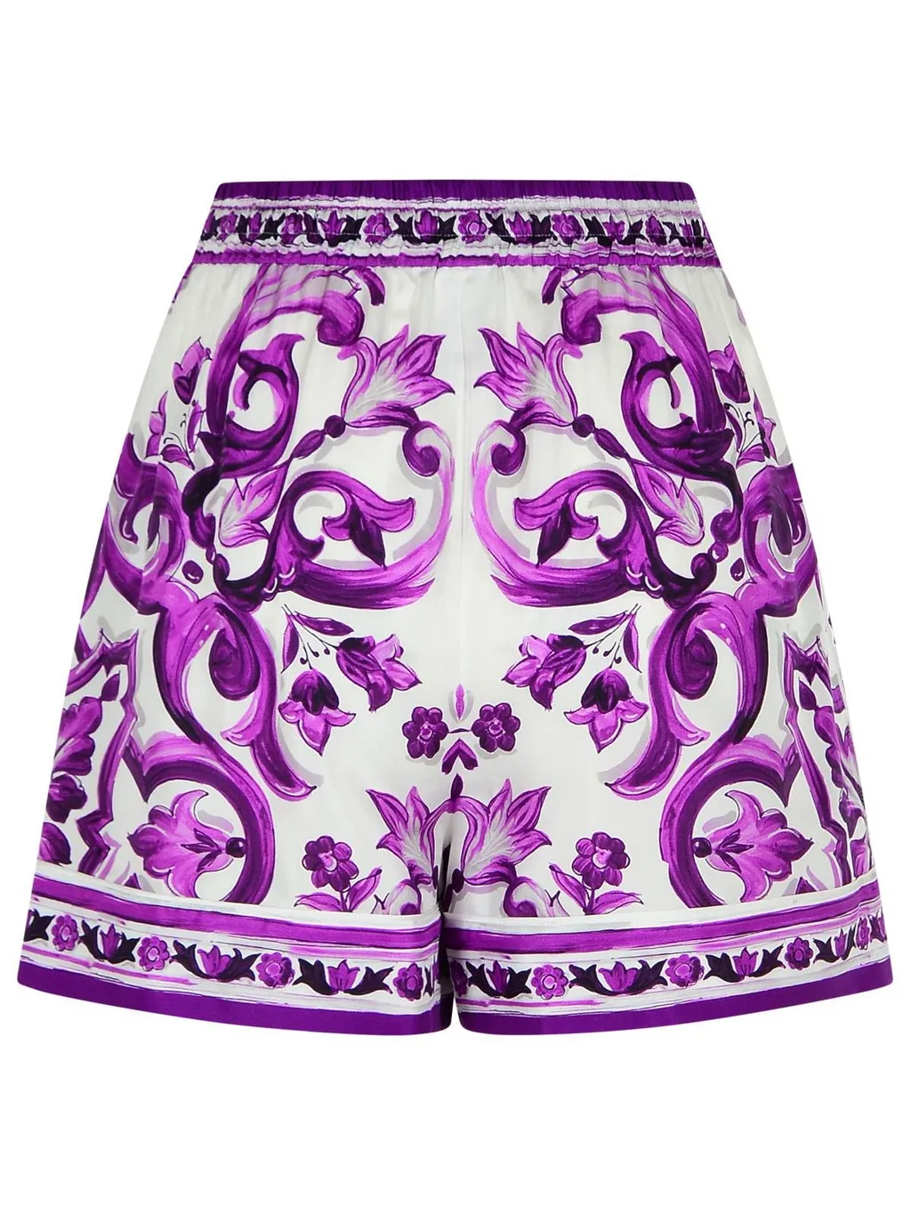 Majolica Printed Twill Shorts