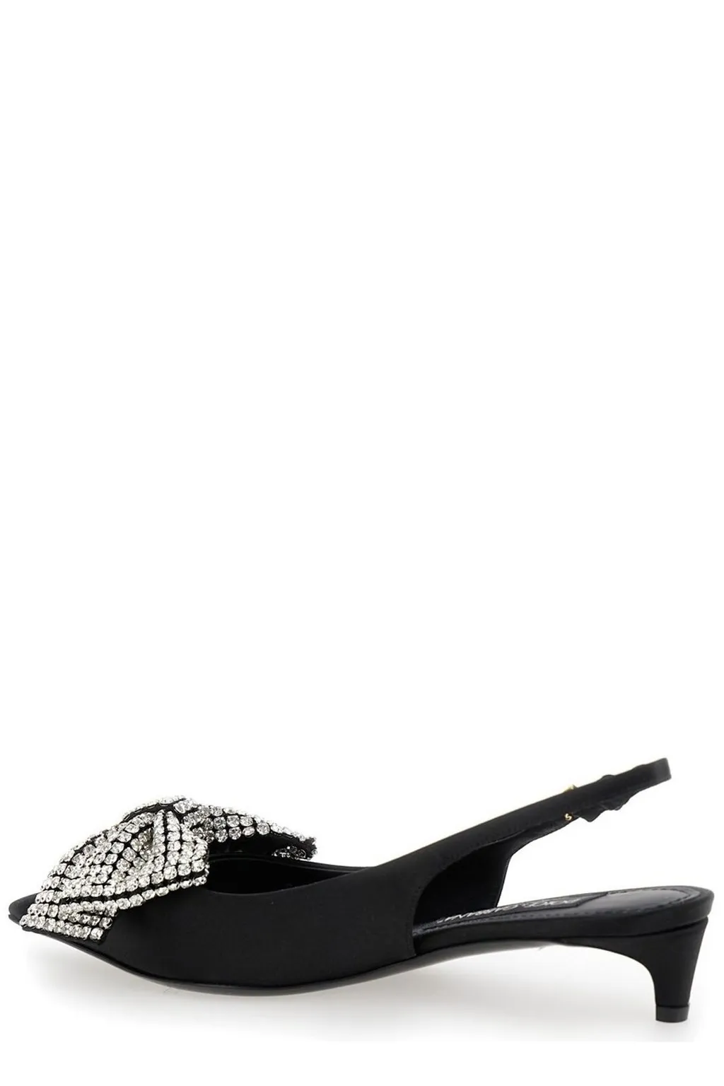 Embellished Slingback Pumps