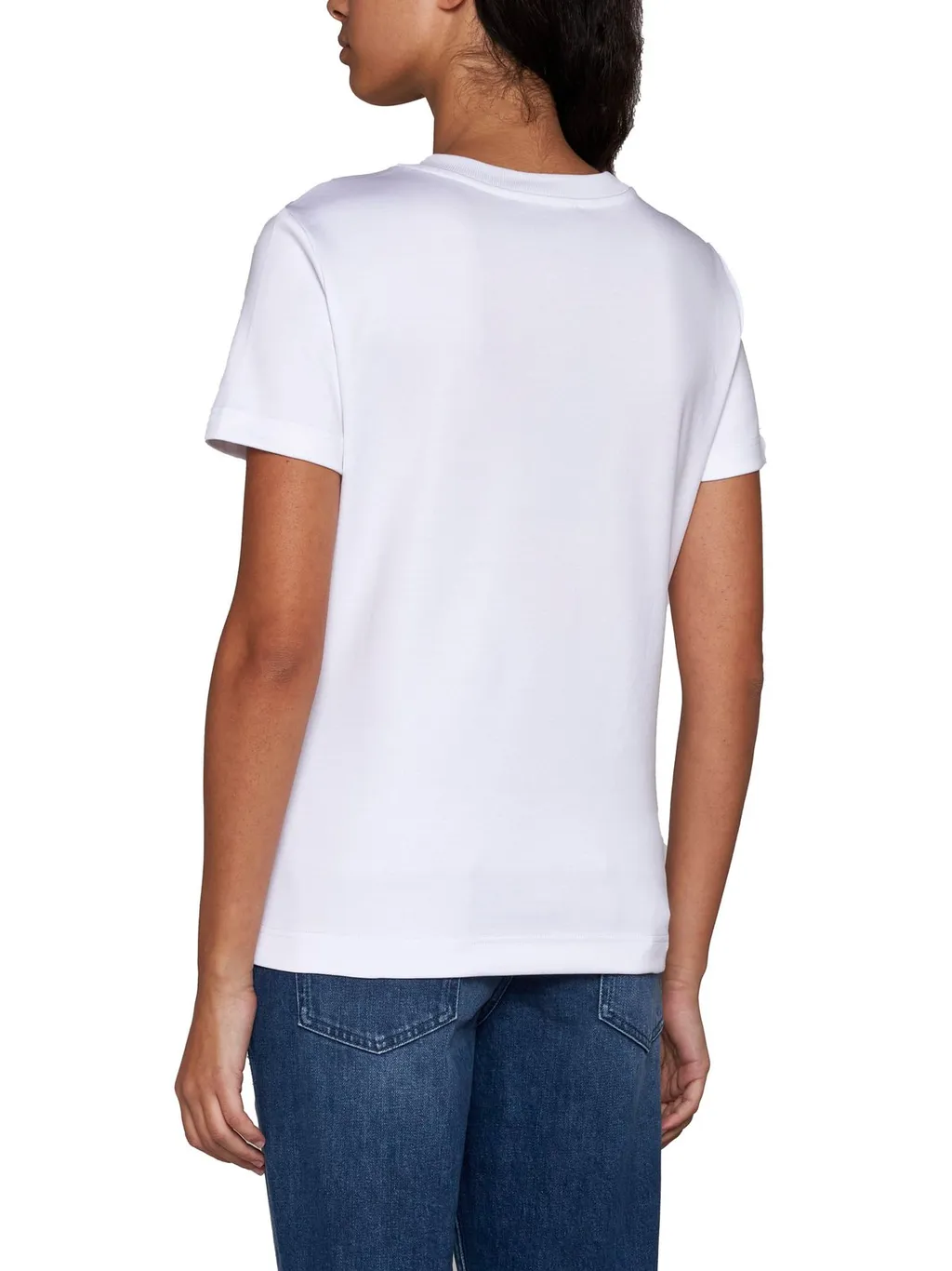 Logo Embroidered Crewneck T-Shirt