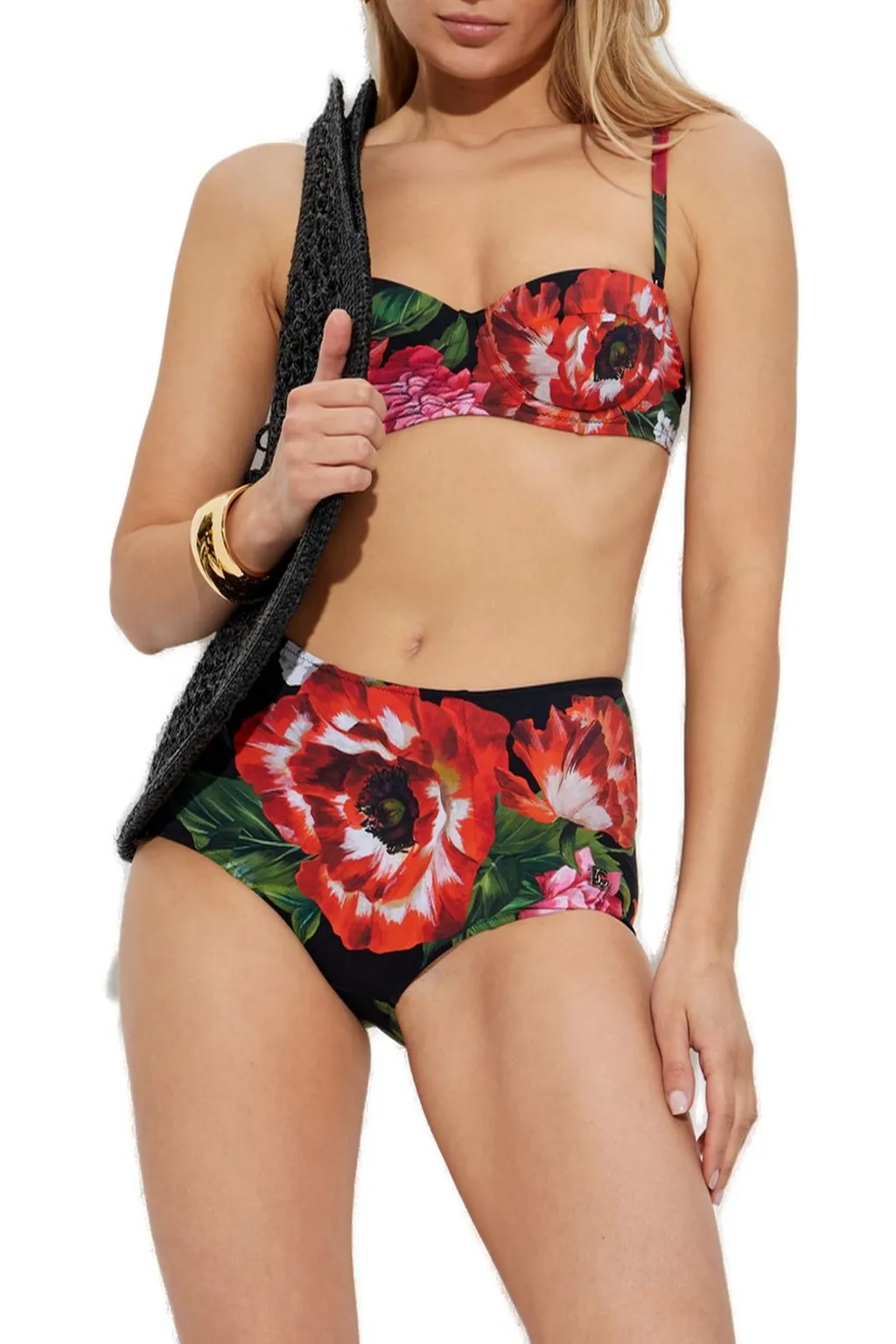 Floral Printed Two-Piece Swimsuit