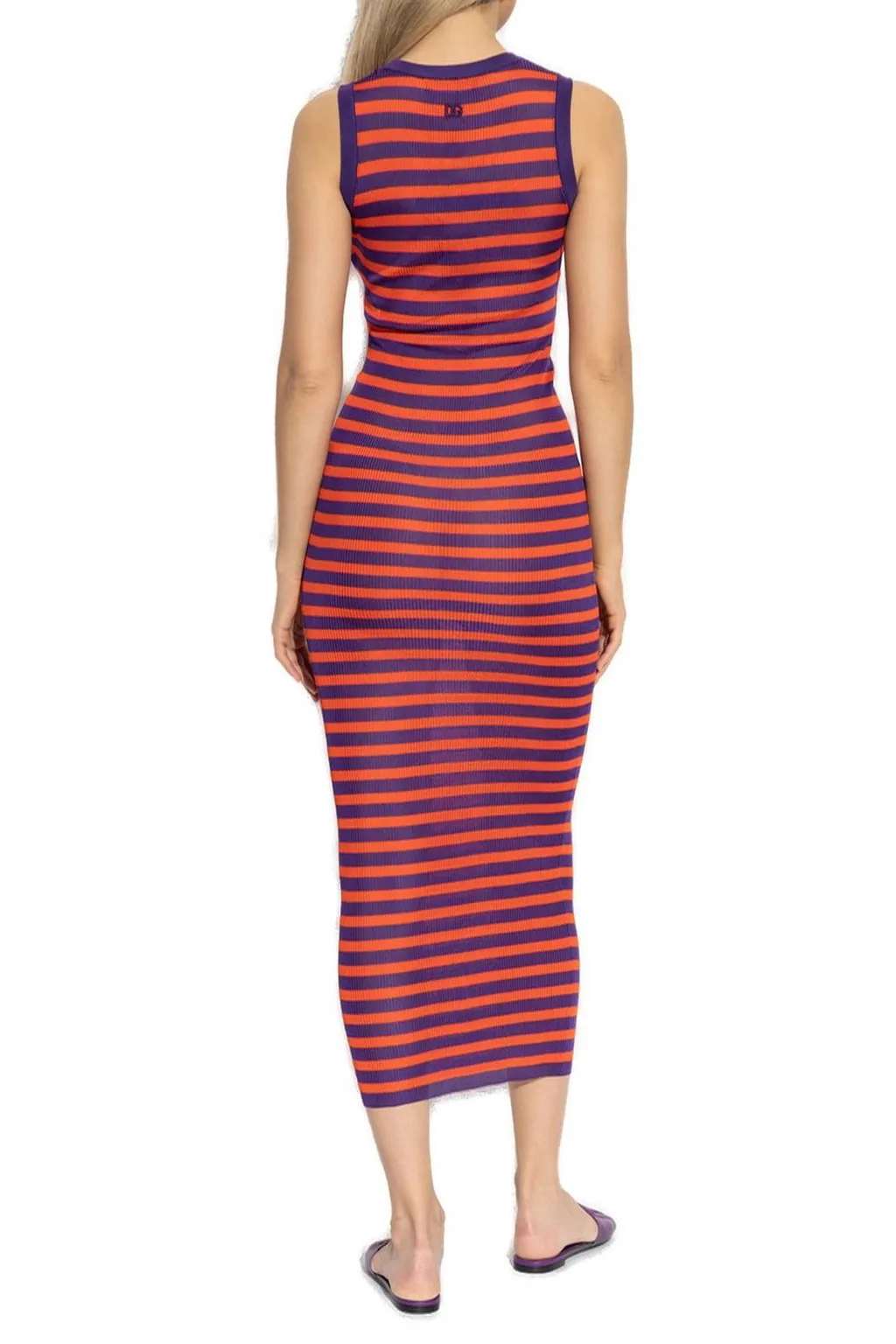 Striped Midi Dress