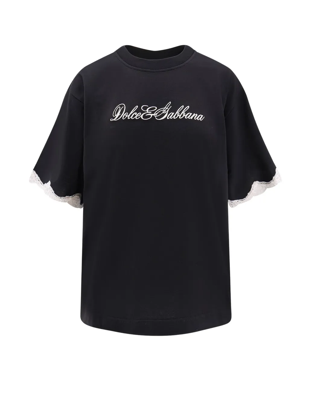 Logo Embroidered Crewneck T-Shirt
