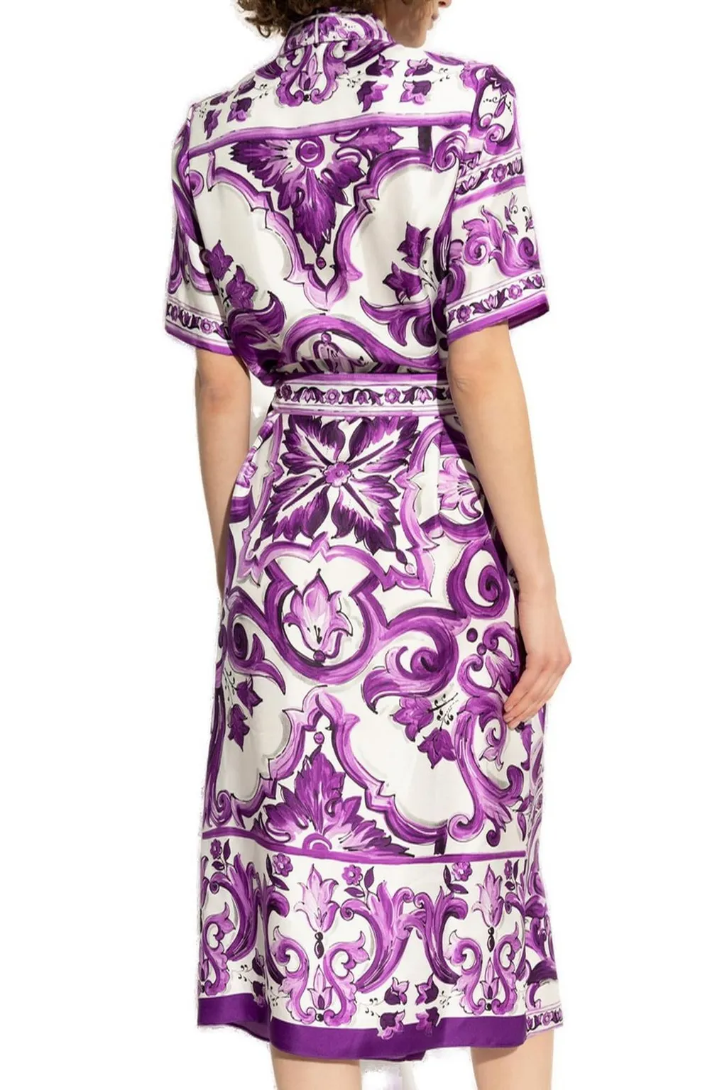 Majolica Printed Midi Dress