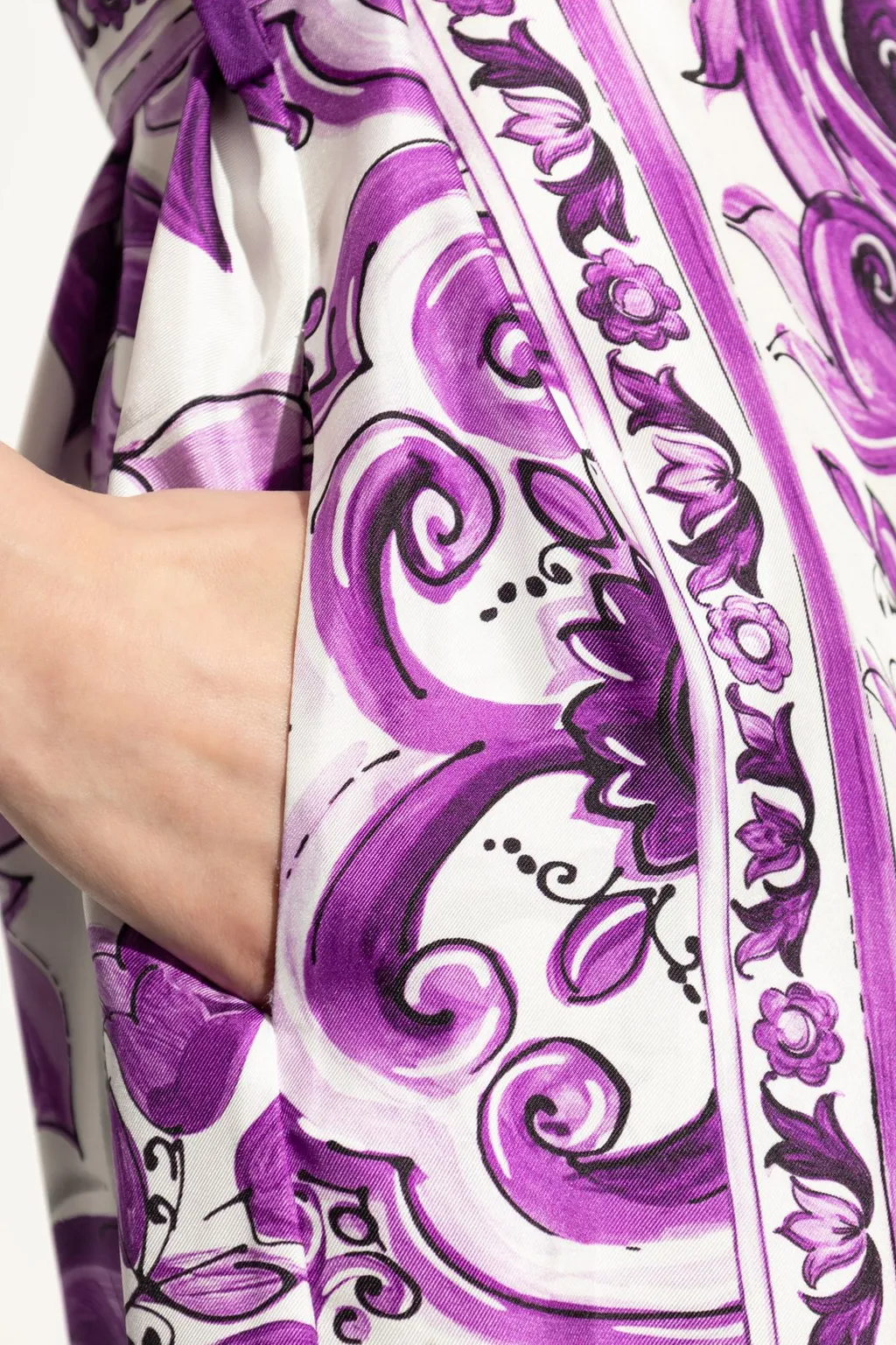 Majolica Printed Midi Dress