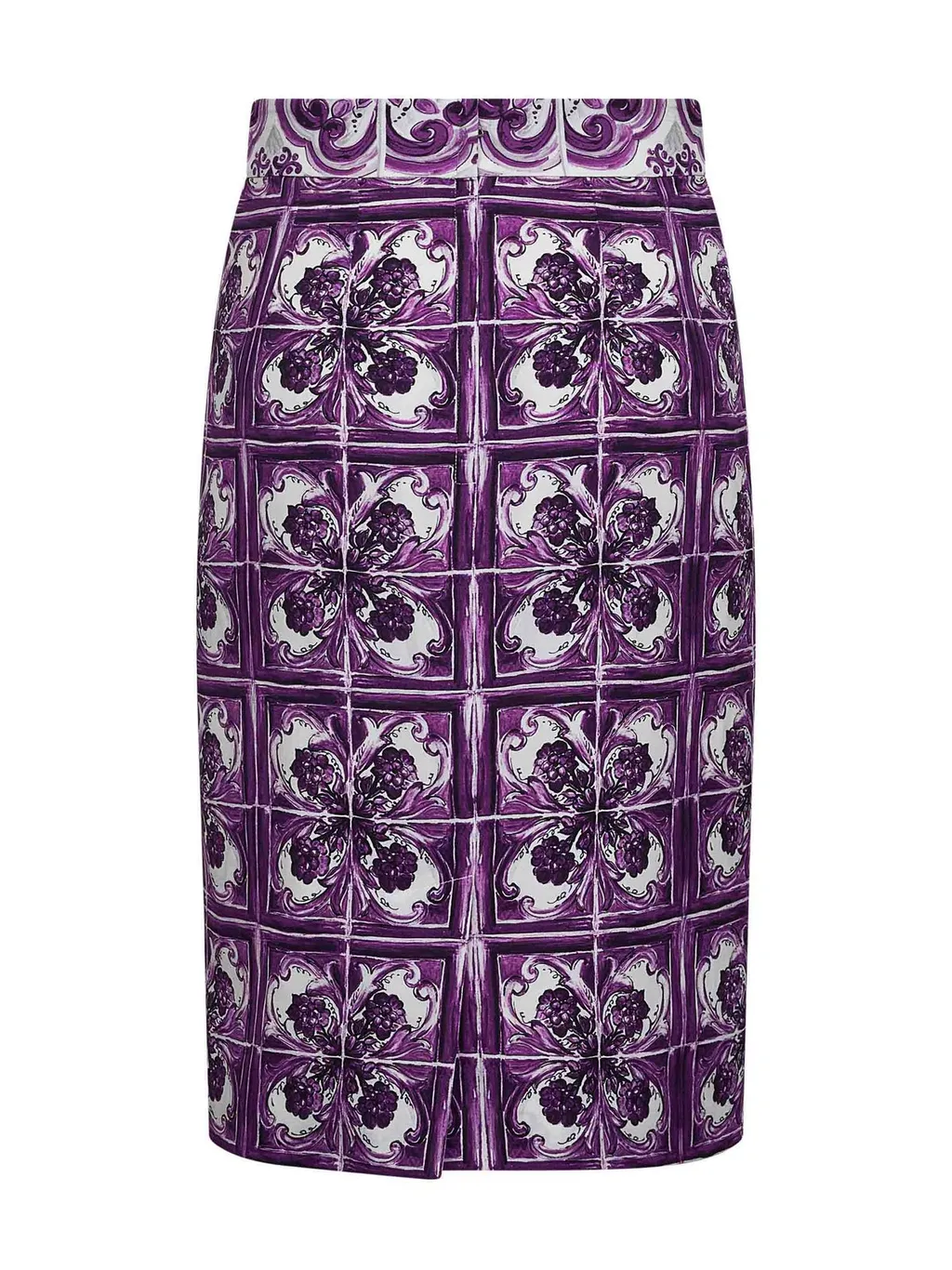 Graphic Printed Midi Skirt