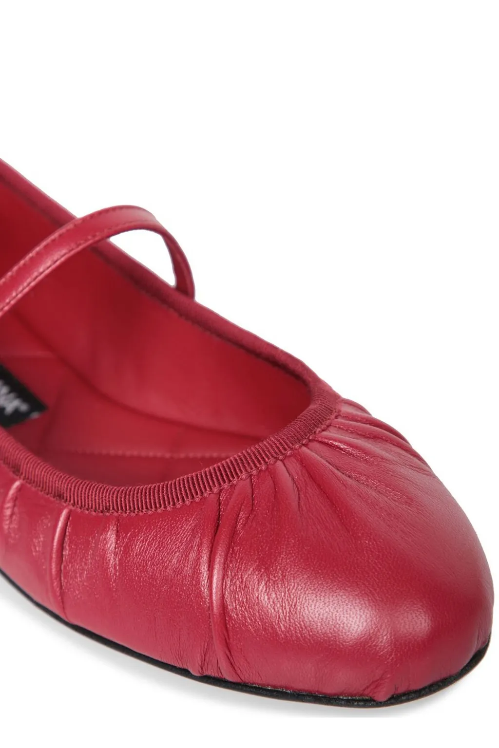 Dg Logo Plaque Ballet Flats