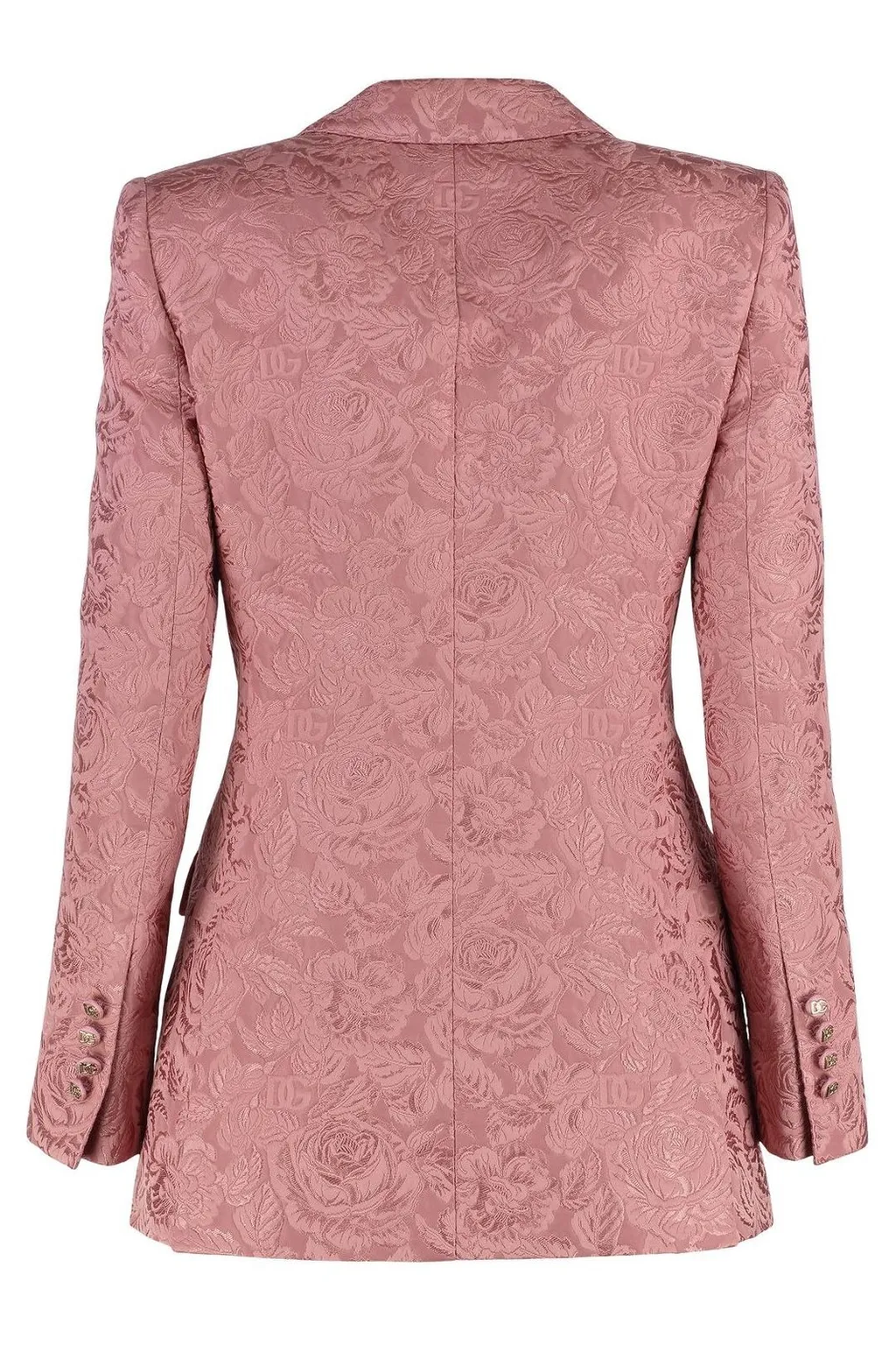 Floral Quilted Jacquard Turlington Jacket