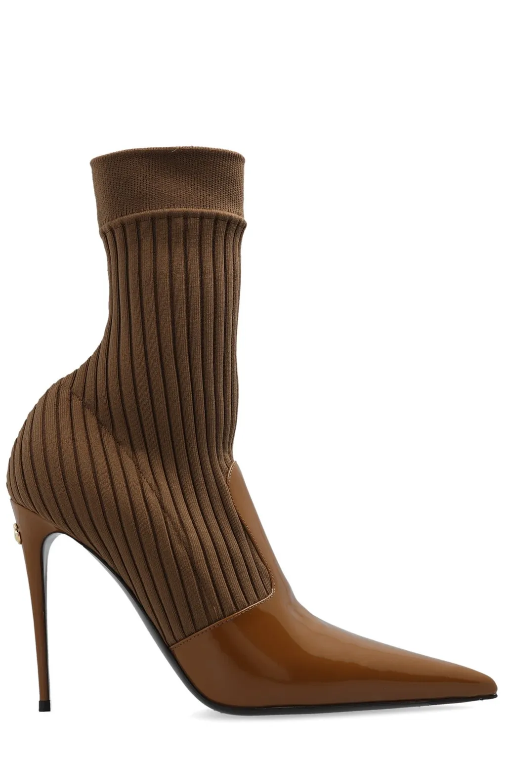 Pointed-Toe Heeled Boots