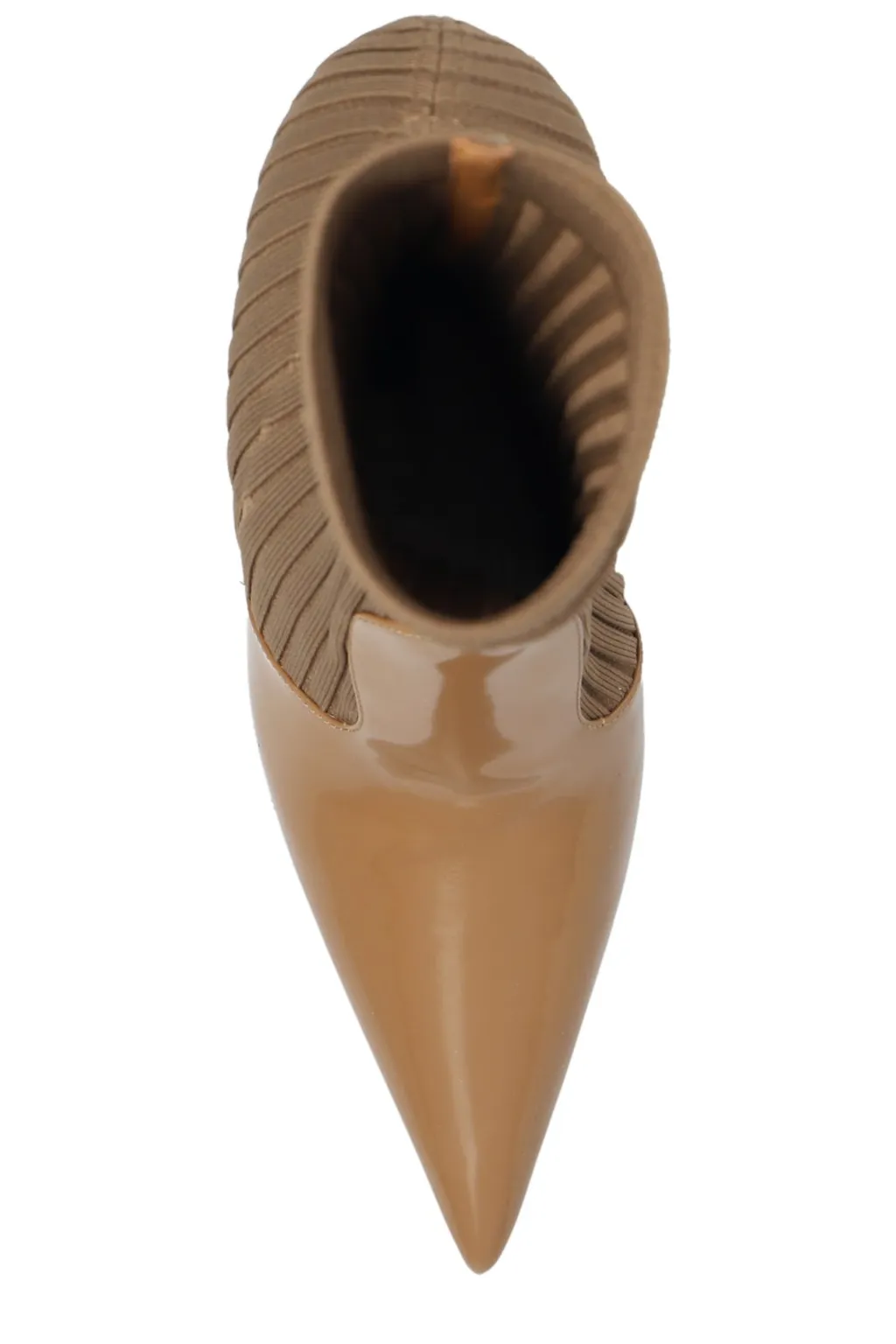 Pointed-Toe Heeled Boots