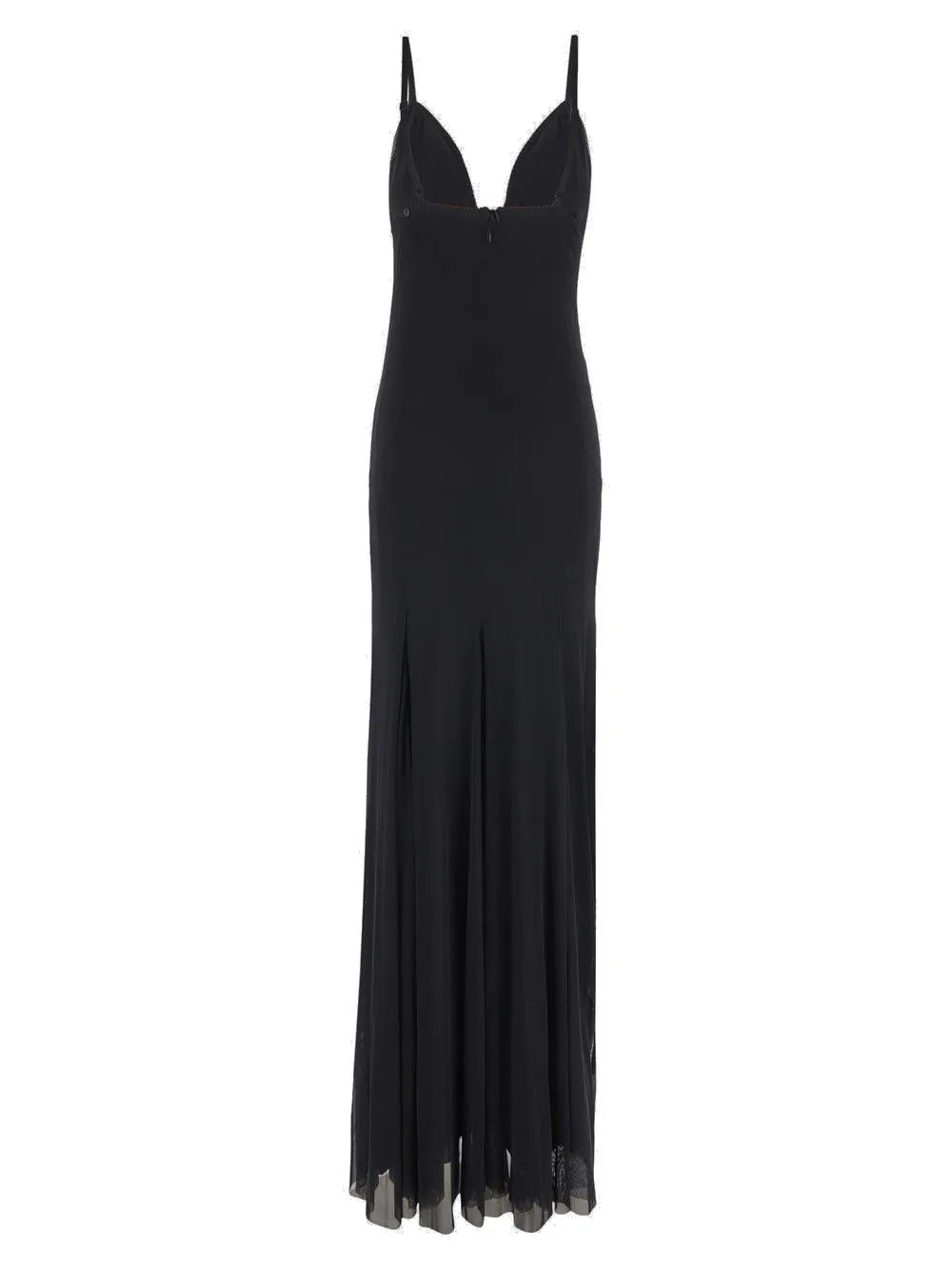 Open-Back Sleeveless Maxi Dress