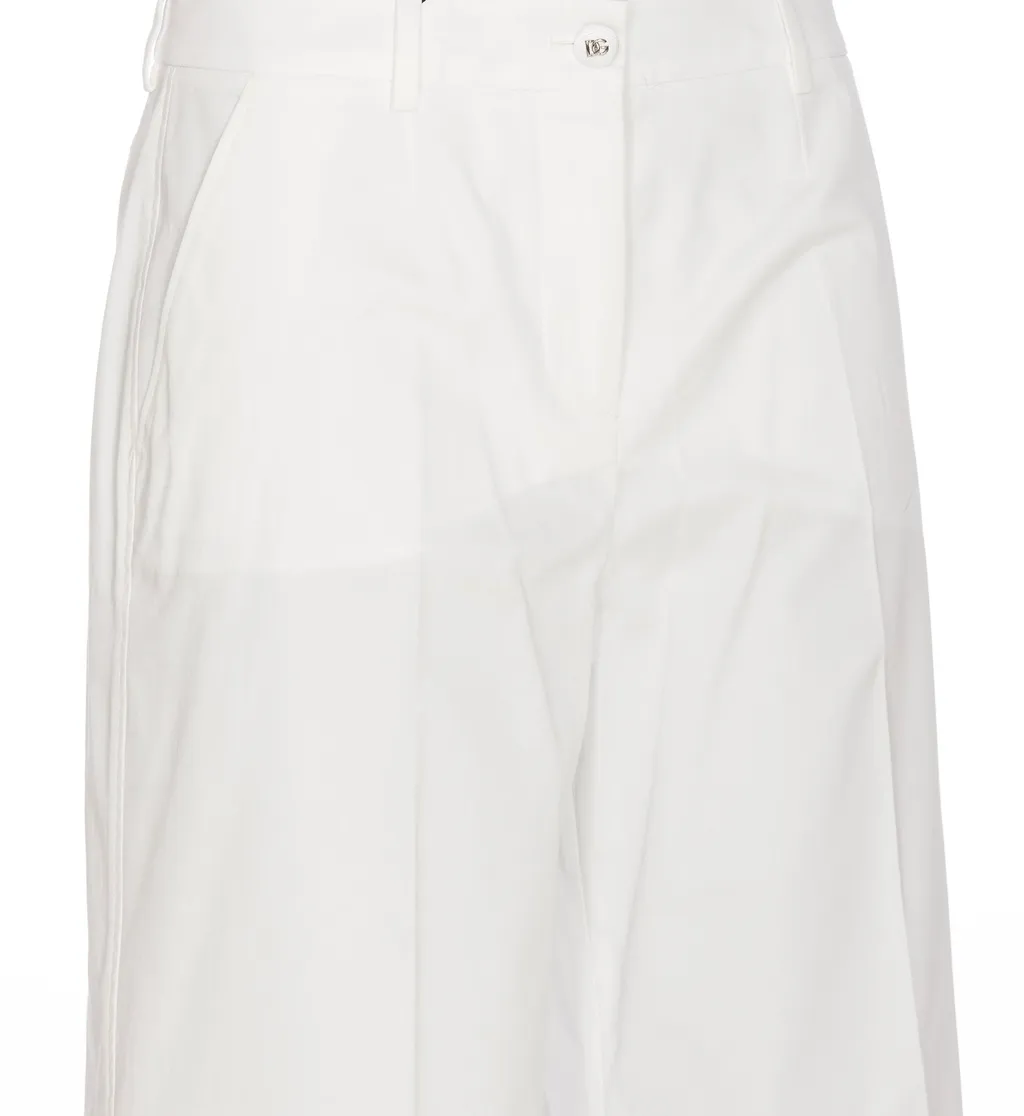 Flared Gabardine Pants