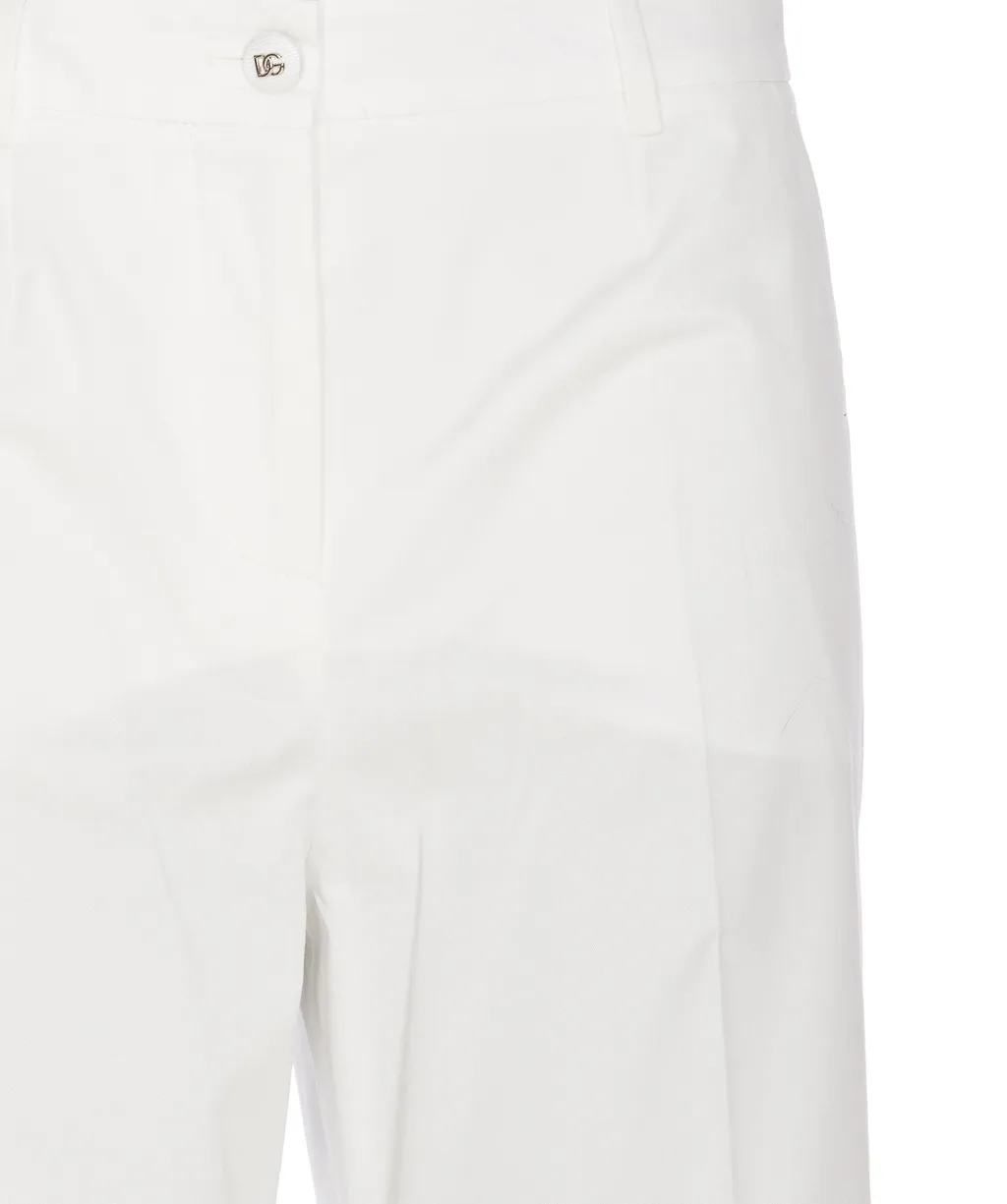 Flared Gabardine Pants