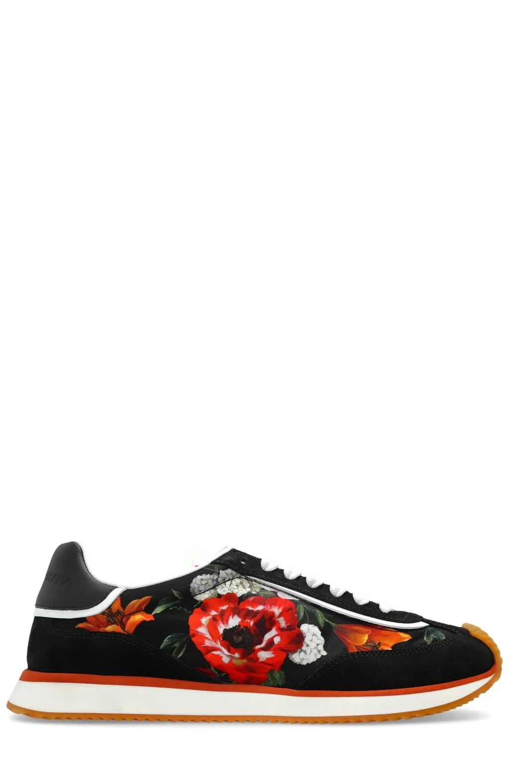 Floral Motif Sports Shoes