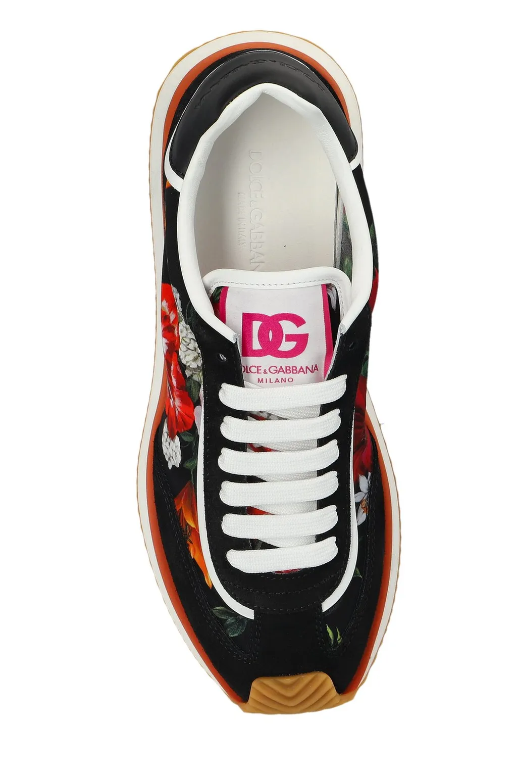 Floral Motif Sports Shoes