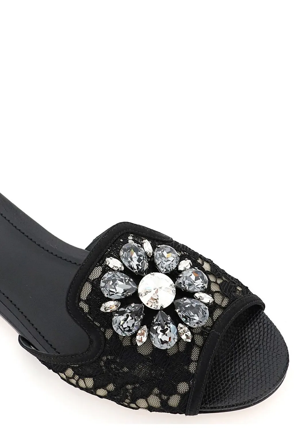 Bianca Embellished Slip-On Sandals