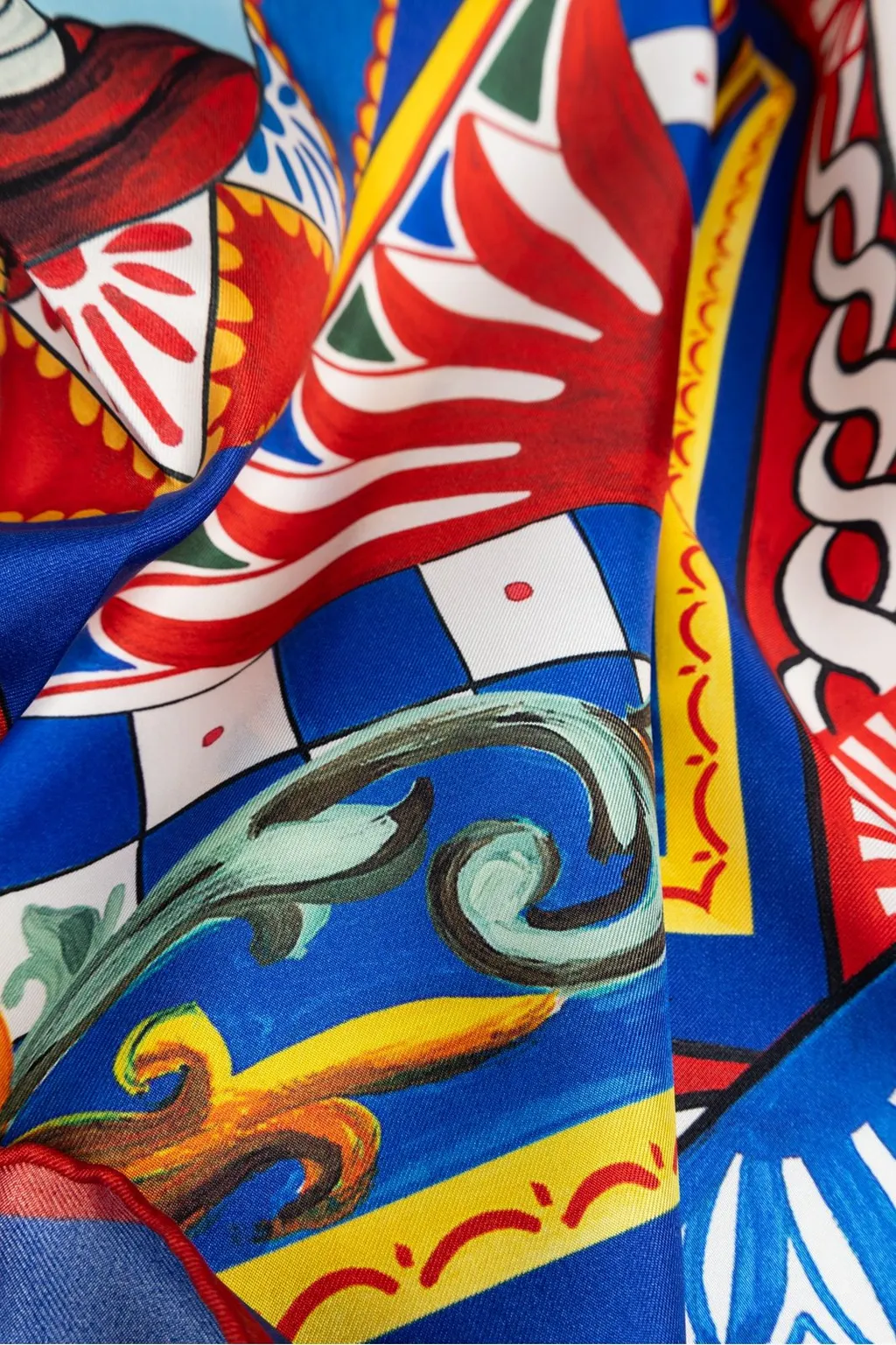 Carretto Patterned Scarf