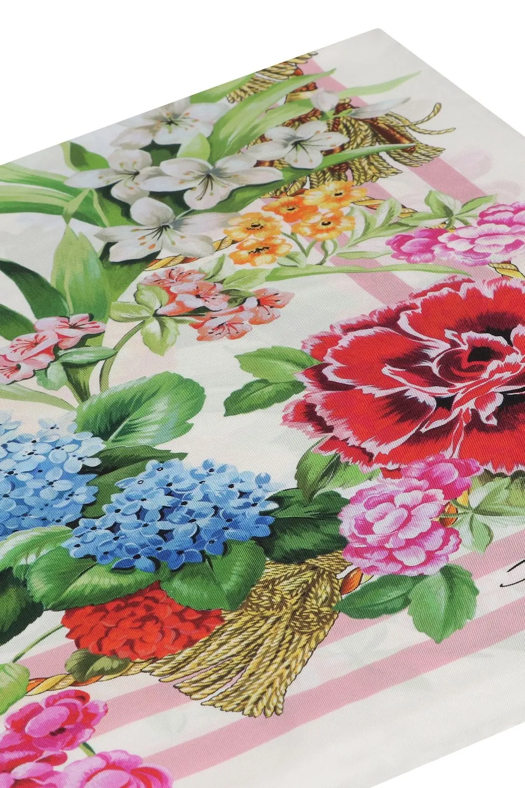 Floral Printed Twill Scarf