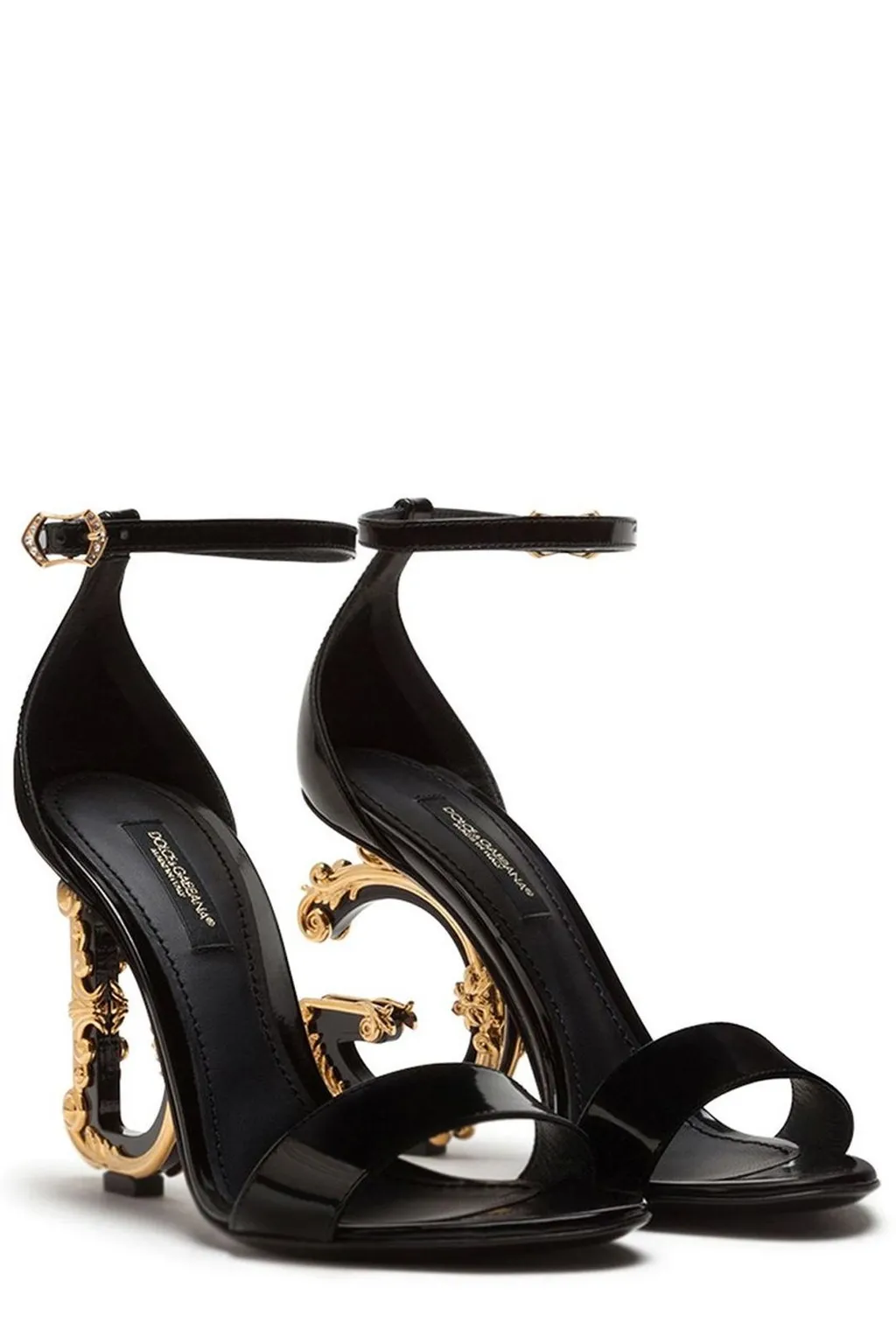 Baroque Heel Sandals