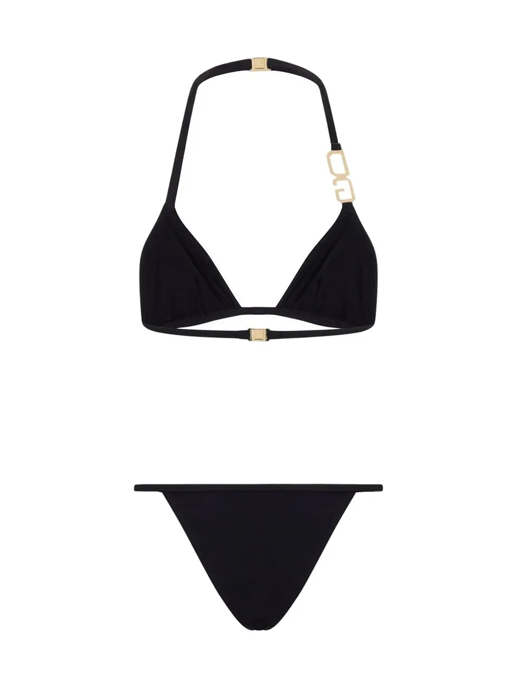 Dg Plaque Triangle Bikini Set
